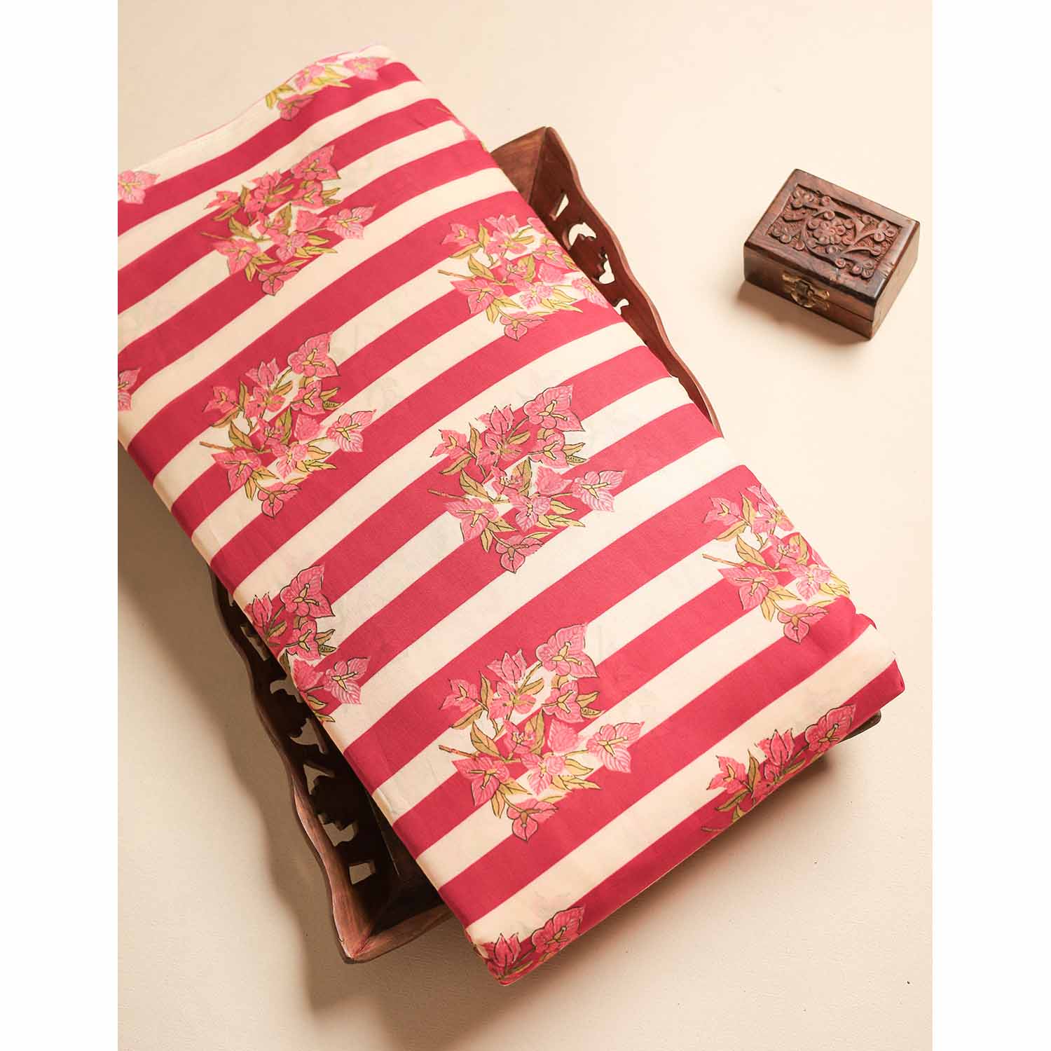 MUL COTTON PRINTED FABRIC