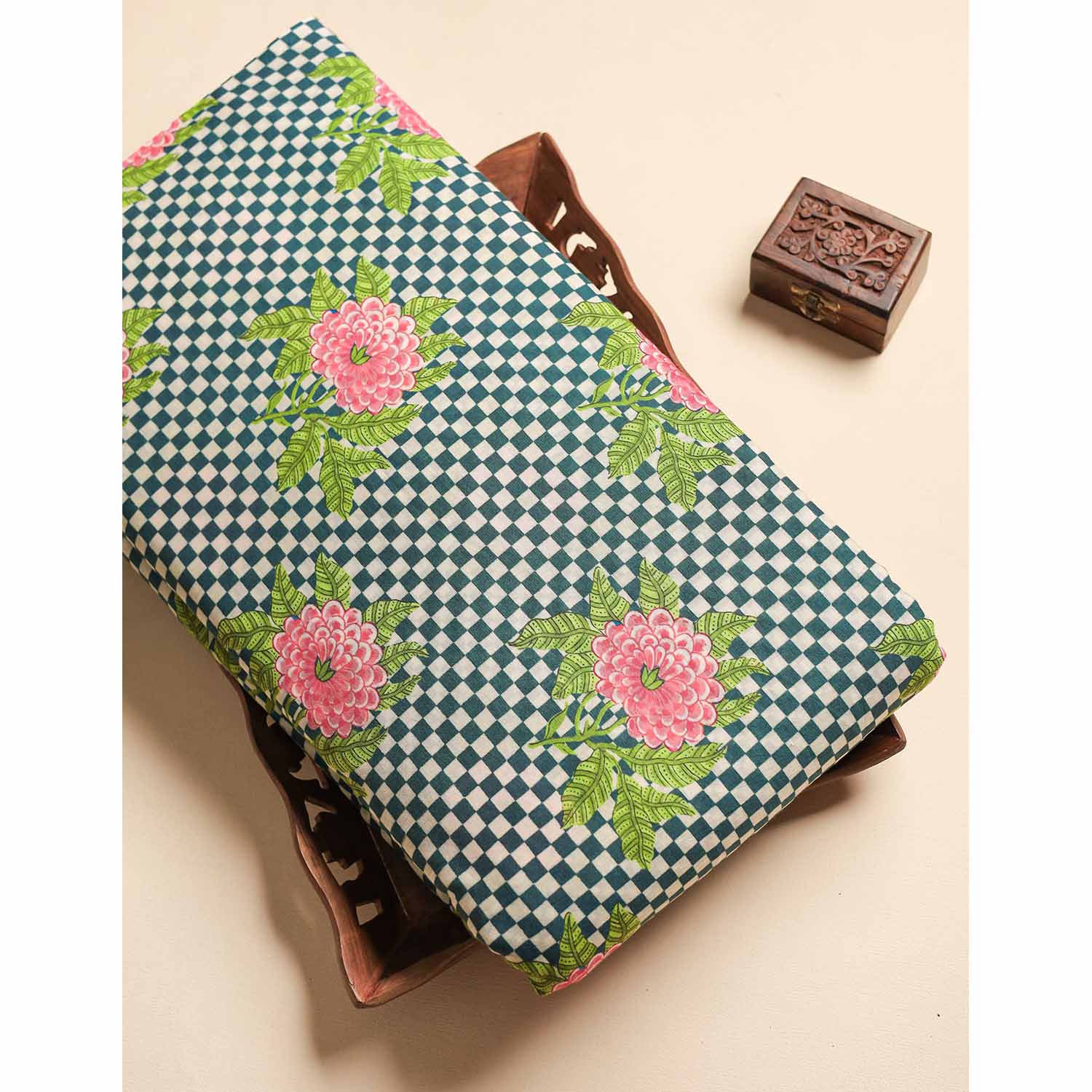 MUL COTTON PRINTED FABRIC