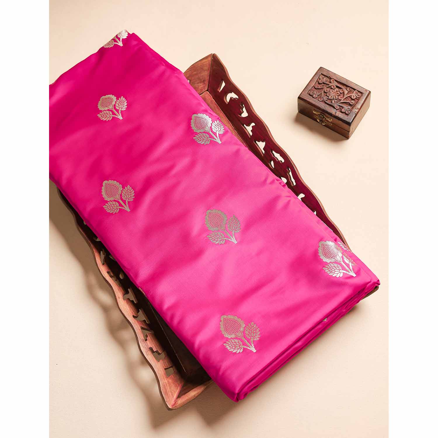 BANARASI SATIN SILK FABRIC