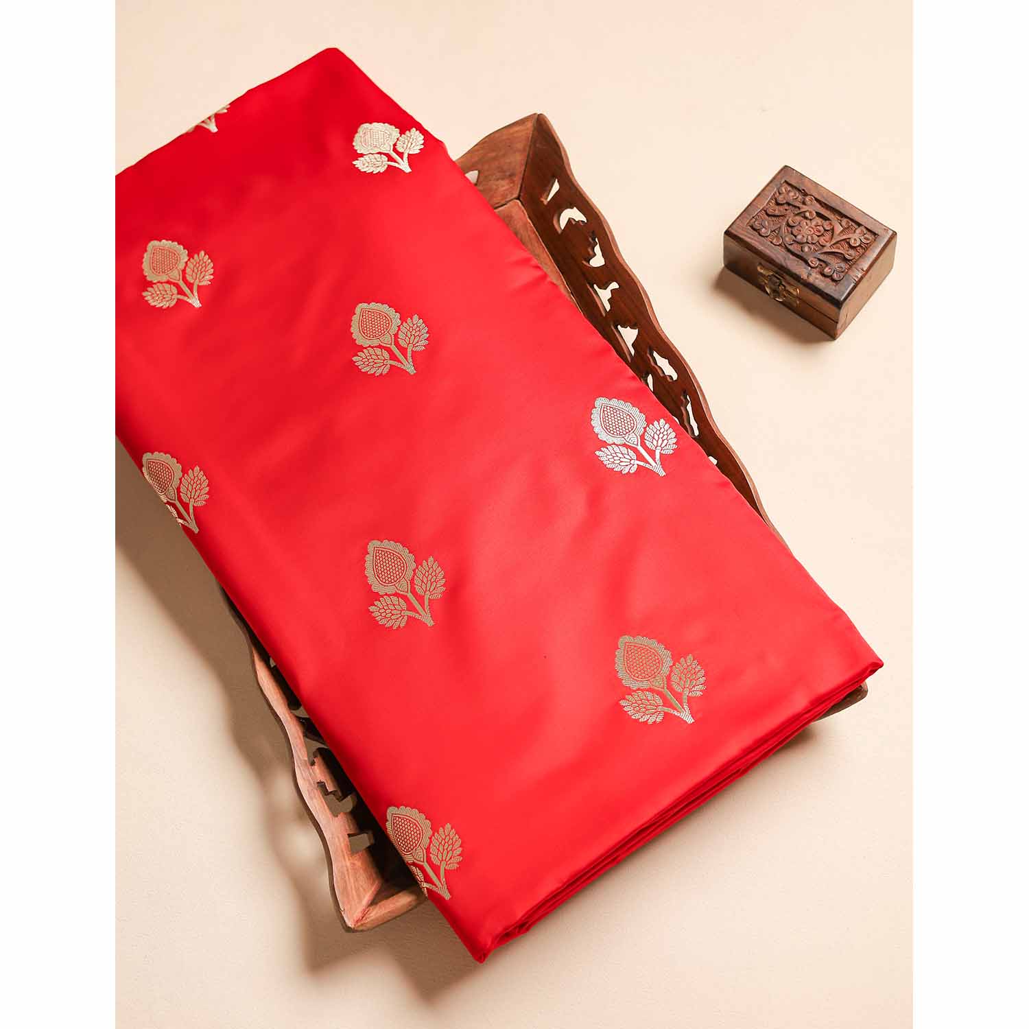 BANARASI SATIN SILK FABRIC