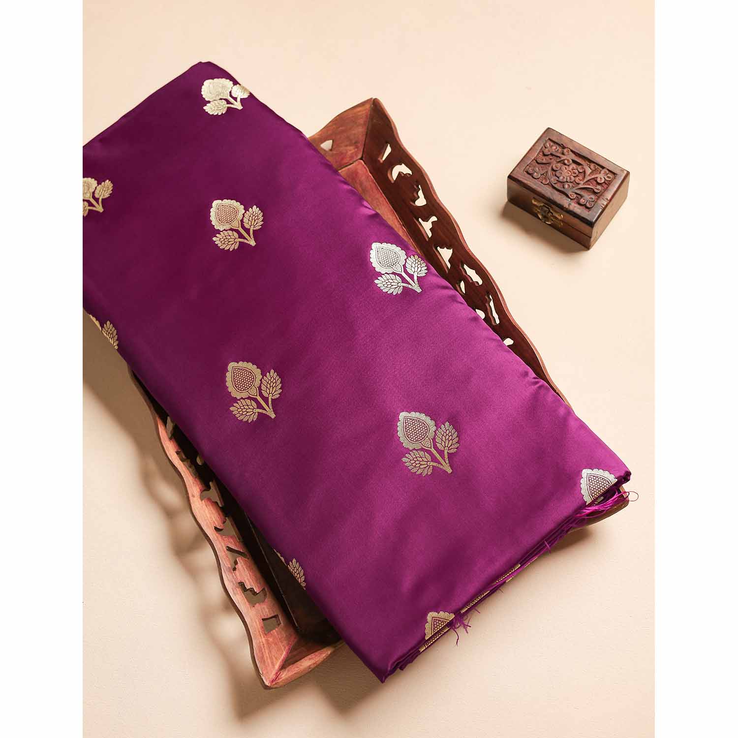 BANARASI SATIN SILK FABRIC
