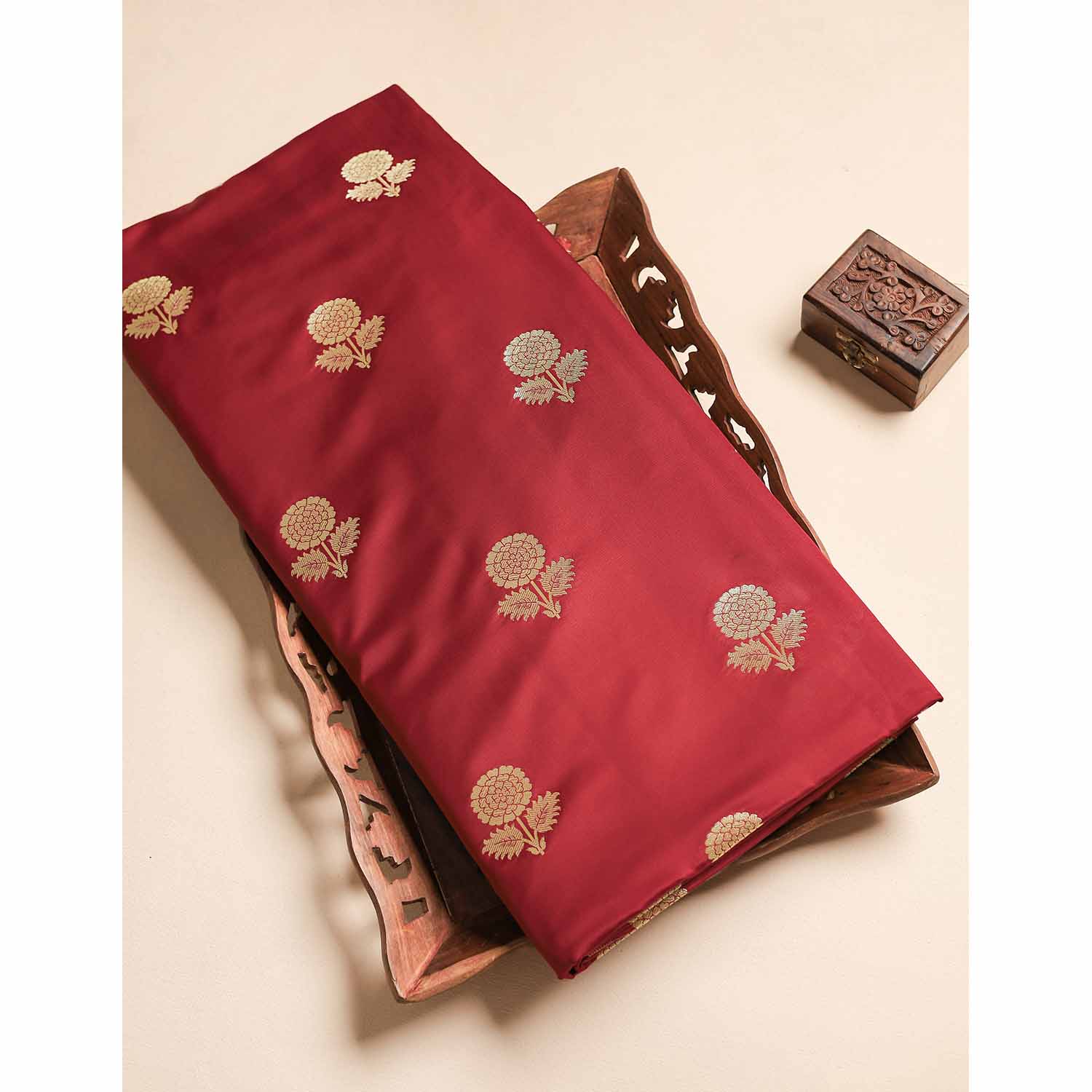 BANARASI SATIN SILK FABRIC