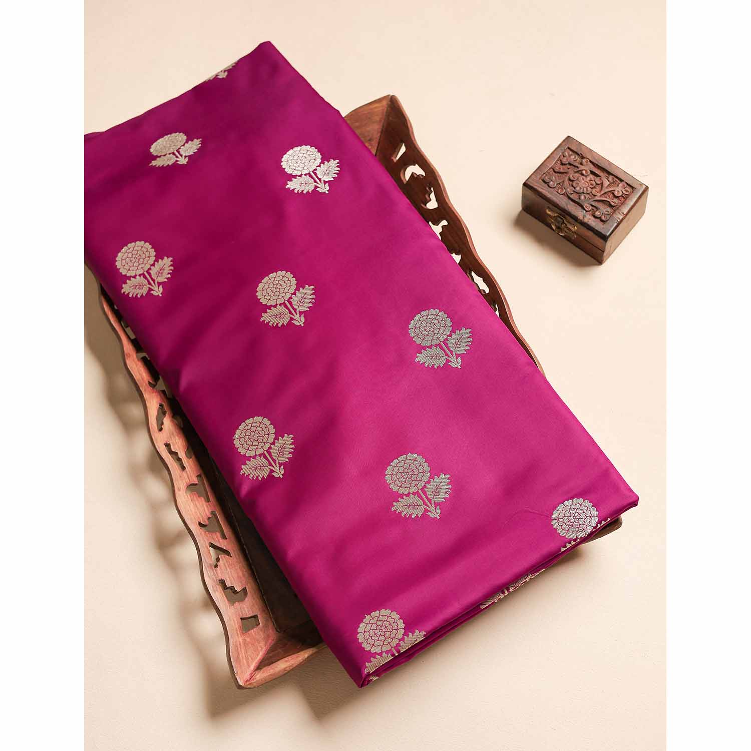 BANARASI SATIN SILK FABRIC