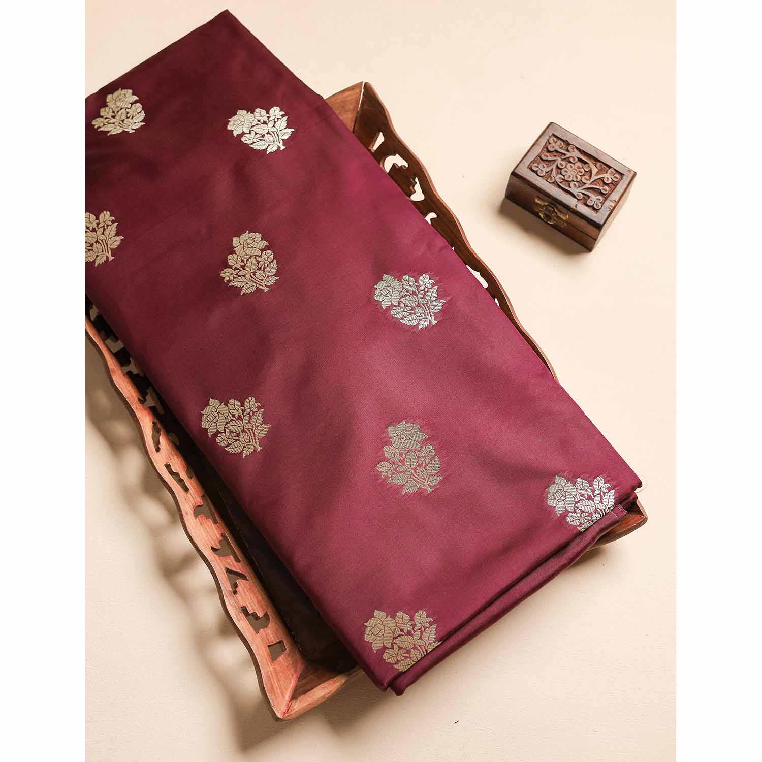 BANARASI SATIN SILK FABRIC