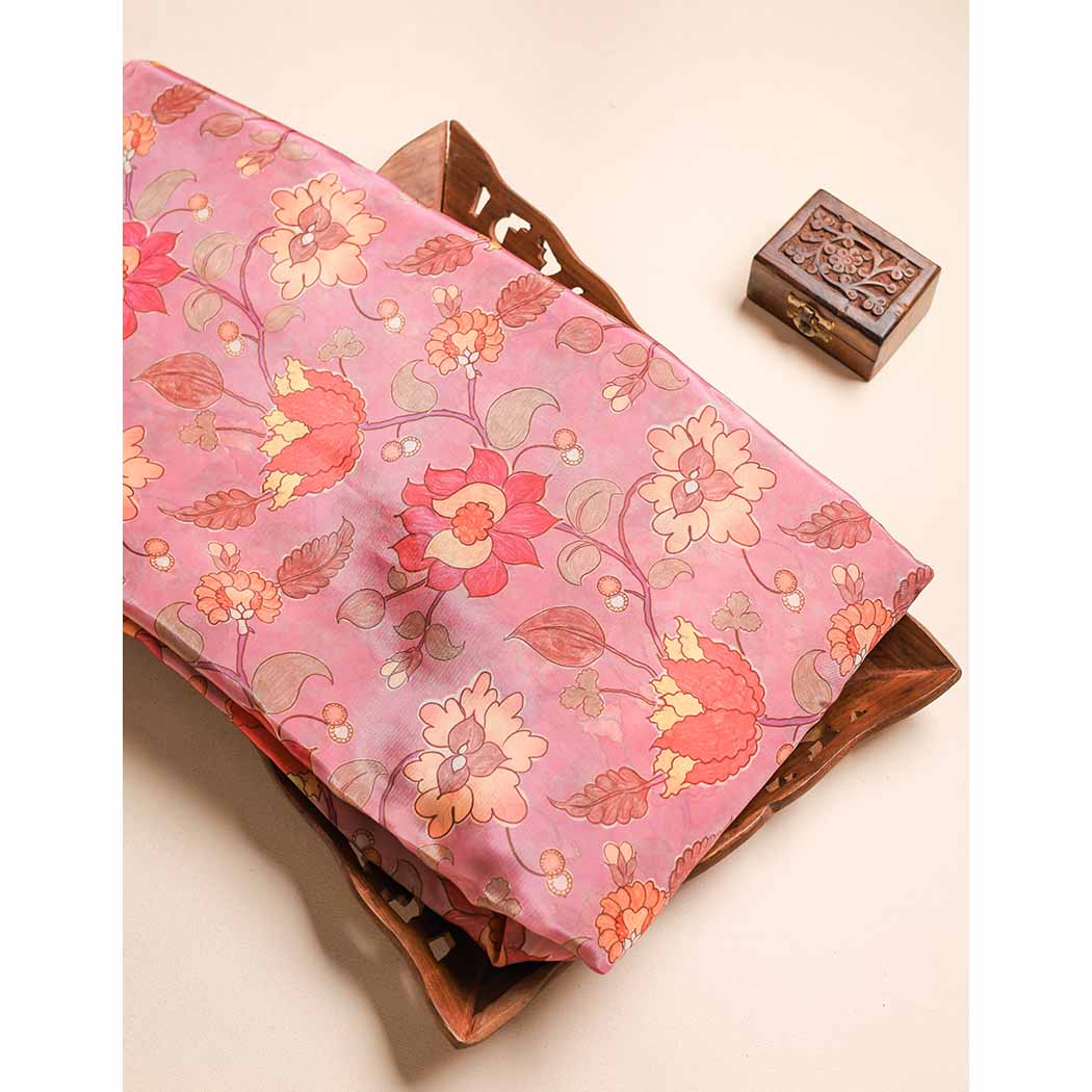 ORGANZA PRINTED FABRIC