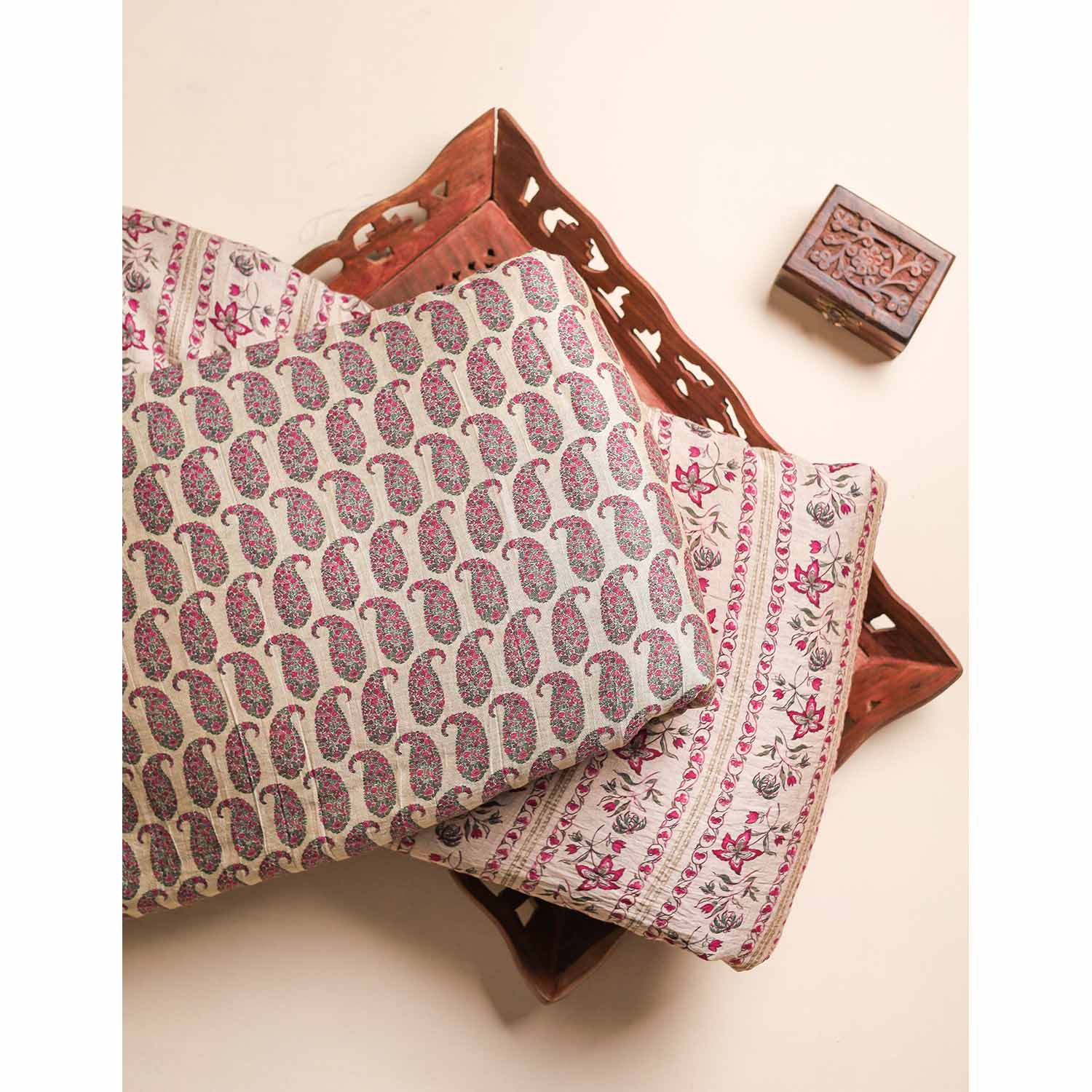 MOGRA CHANDERI FABRIC