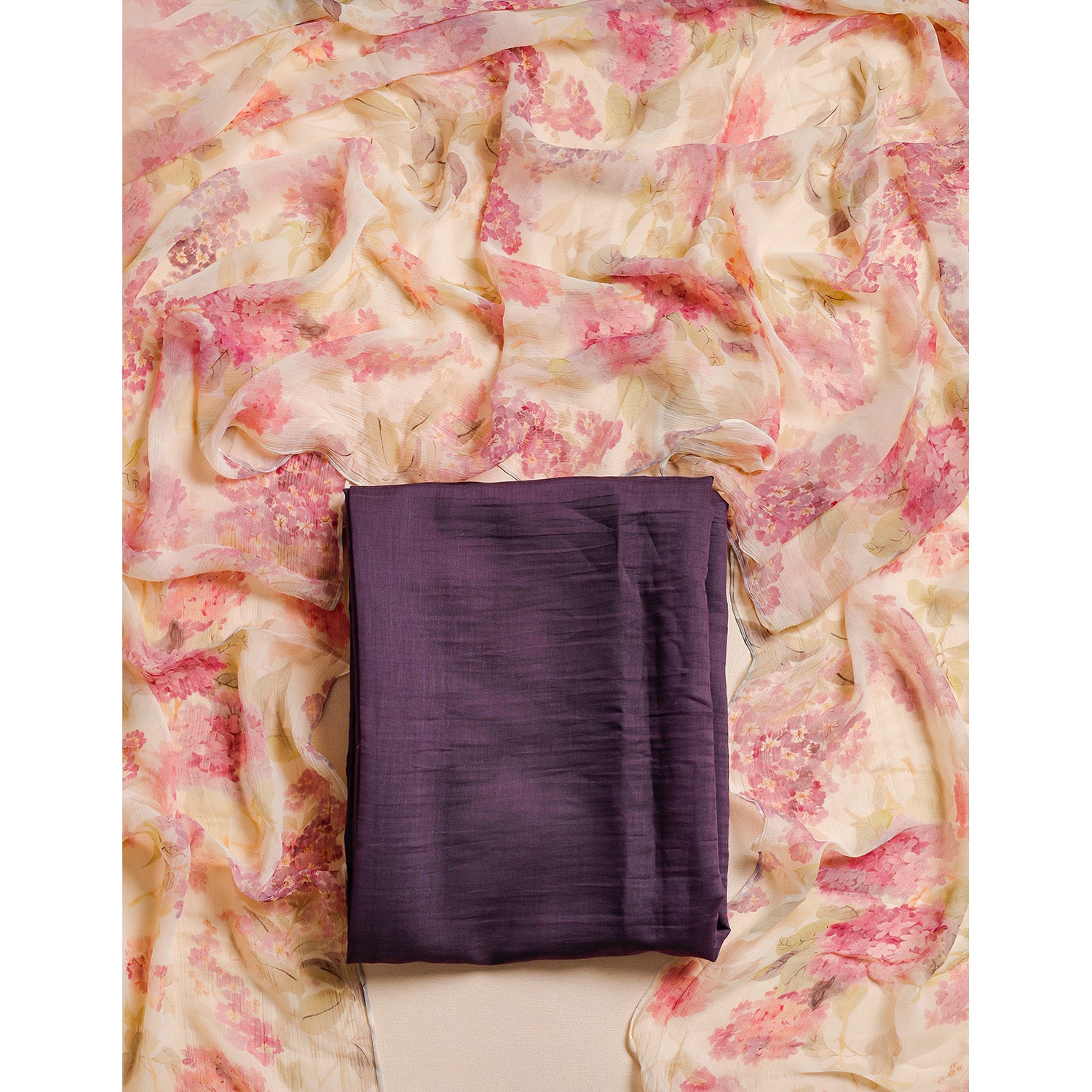 MUL CHANDERI 2 PIECE SET