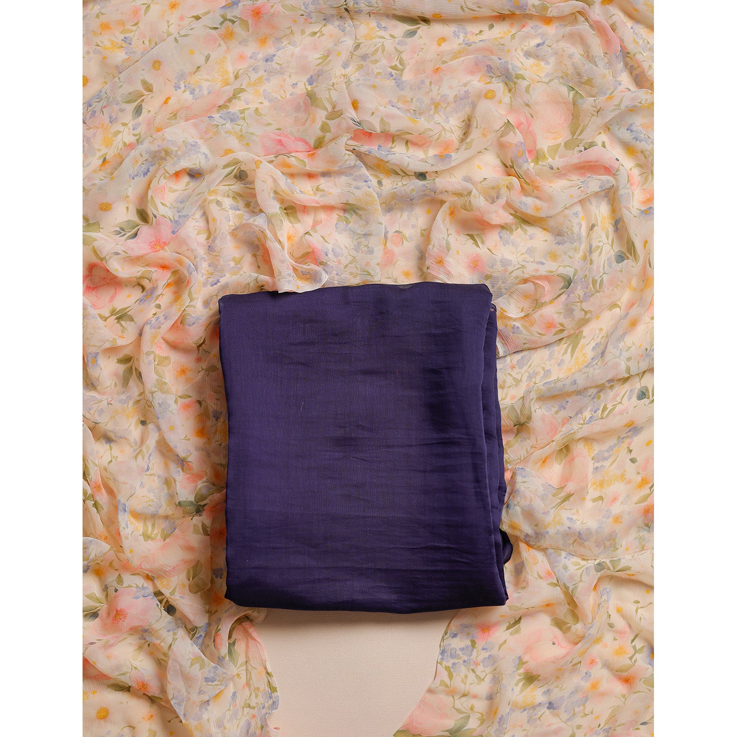 MUL CHANDERI 2 PIECE SET