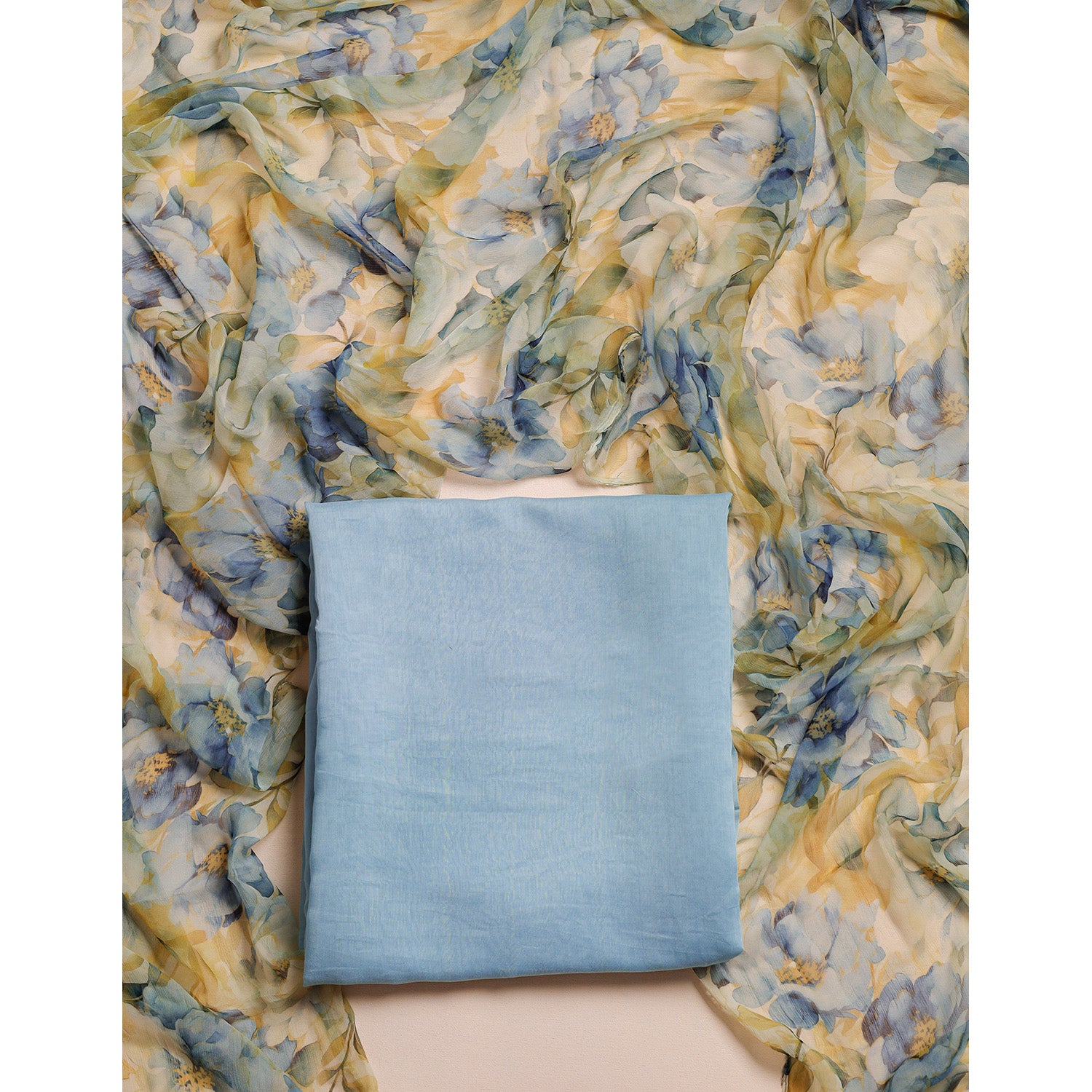 MUL CHANDERI 2 PIECE SET