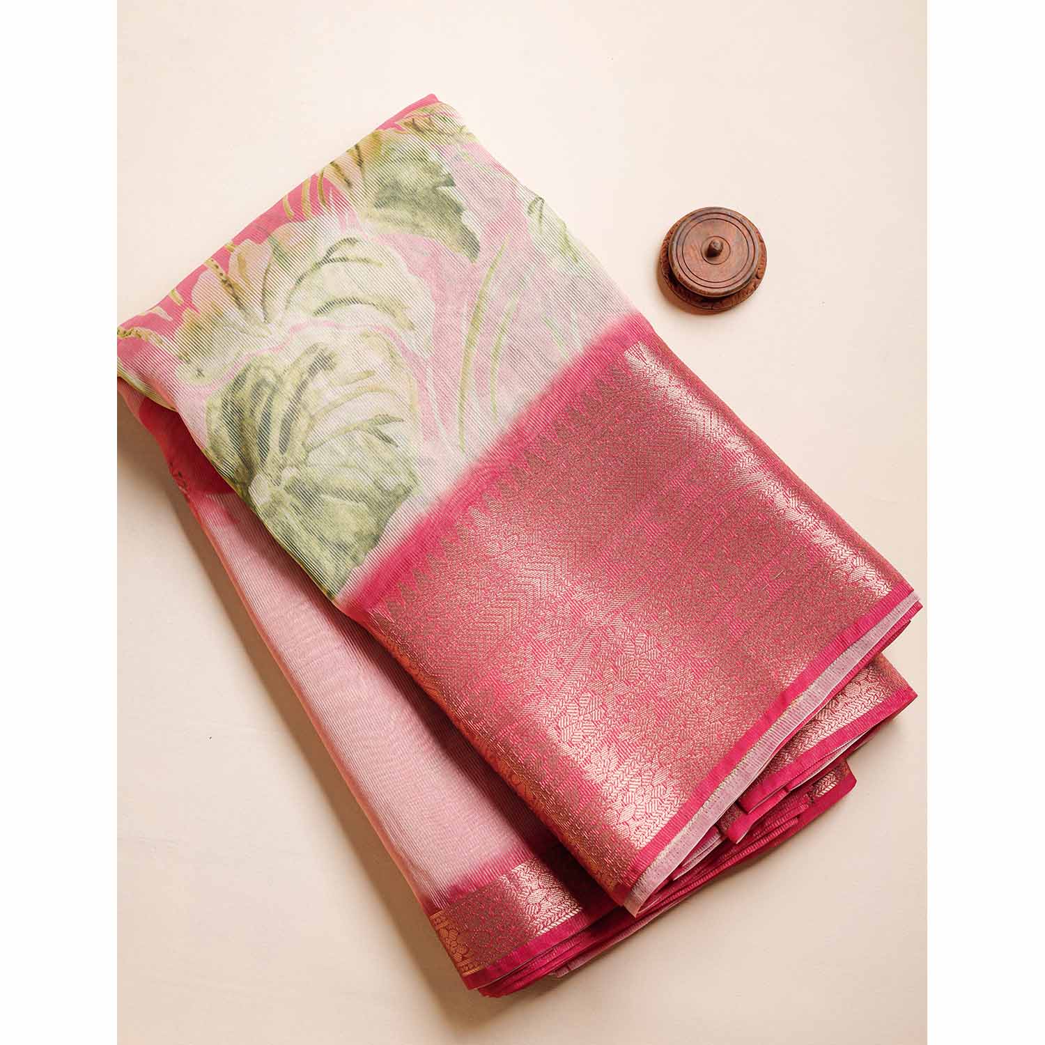 ORGANZA PRINTED FABRIC