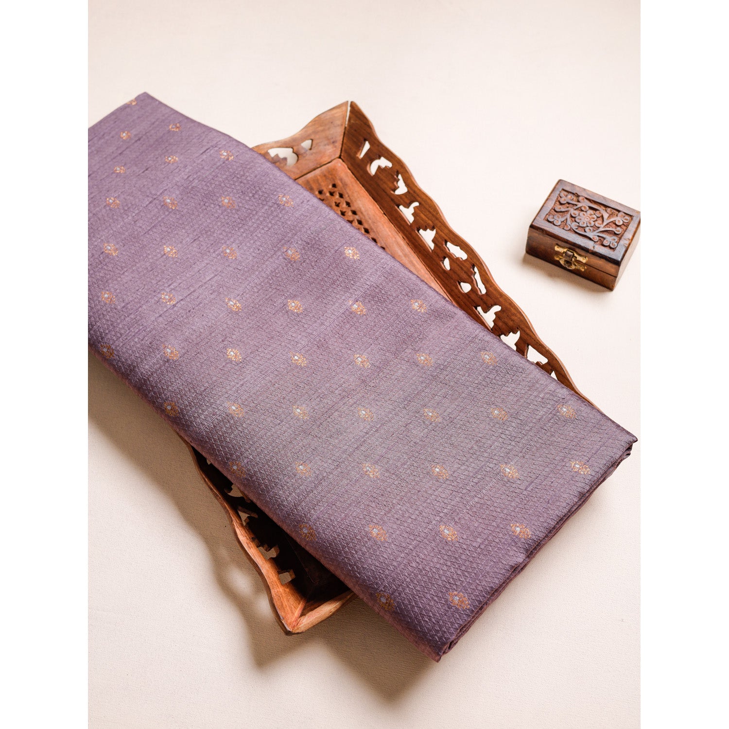 PURE HANDLOOM RAW SILK FABRIC