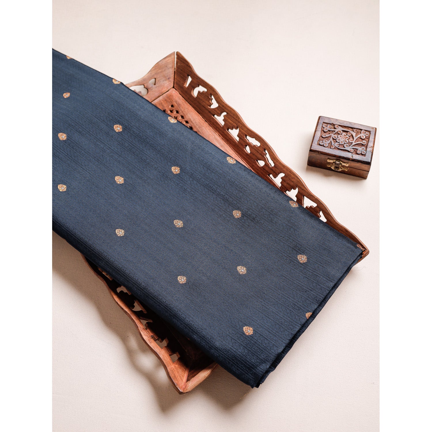 PURE HANDLOOM RAW SILK FABRIC