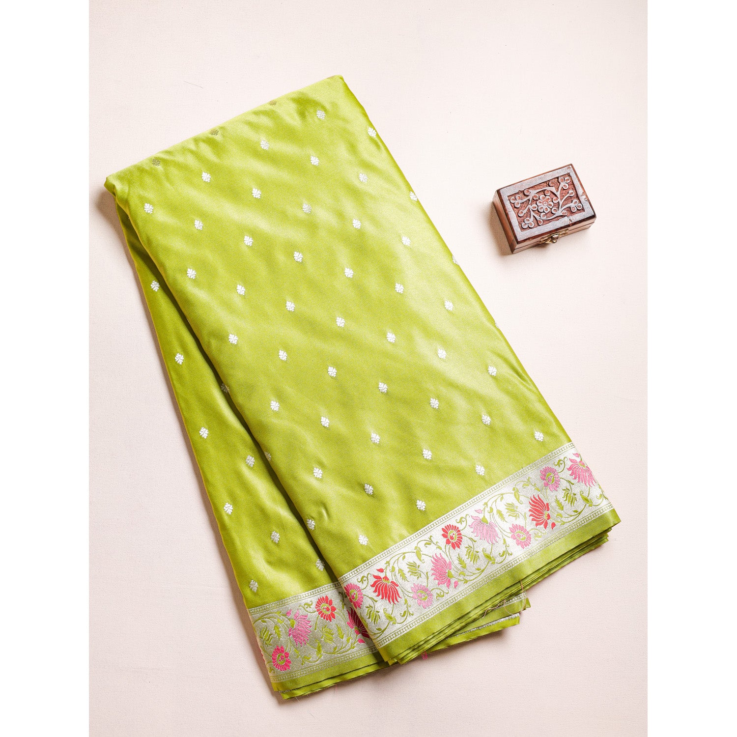 BANARASI GAJJI SILK PAITHANI BORDER FABRIC