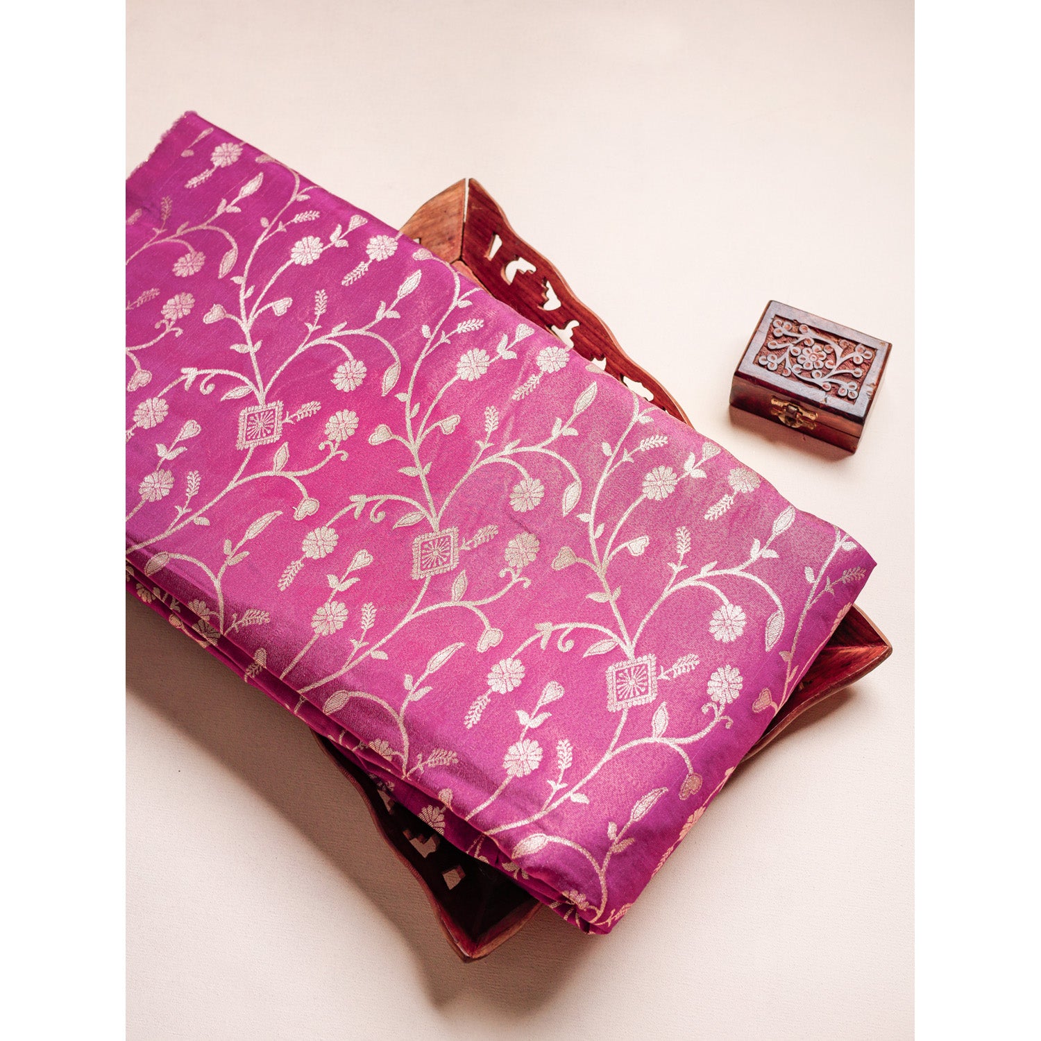 BANARASI SEMI BROCADE FABRIC