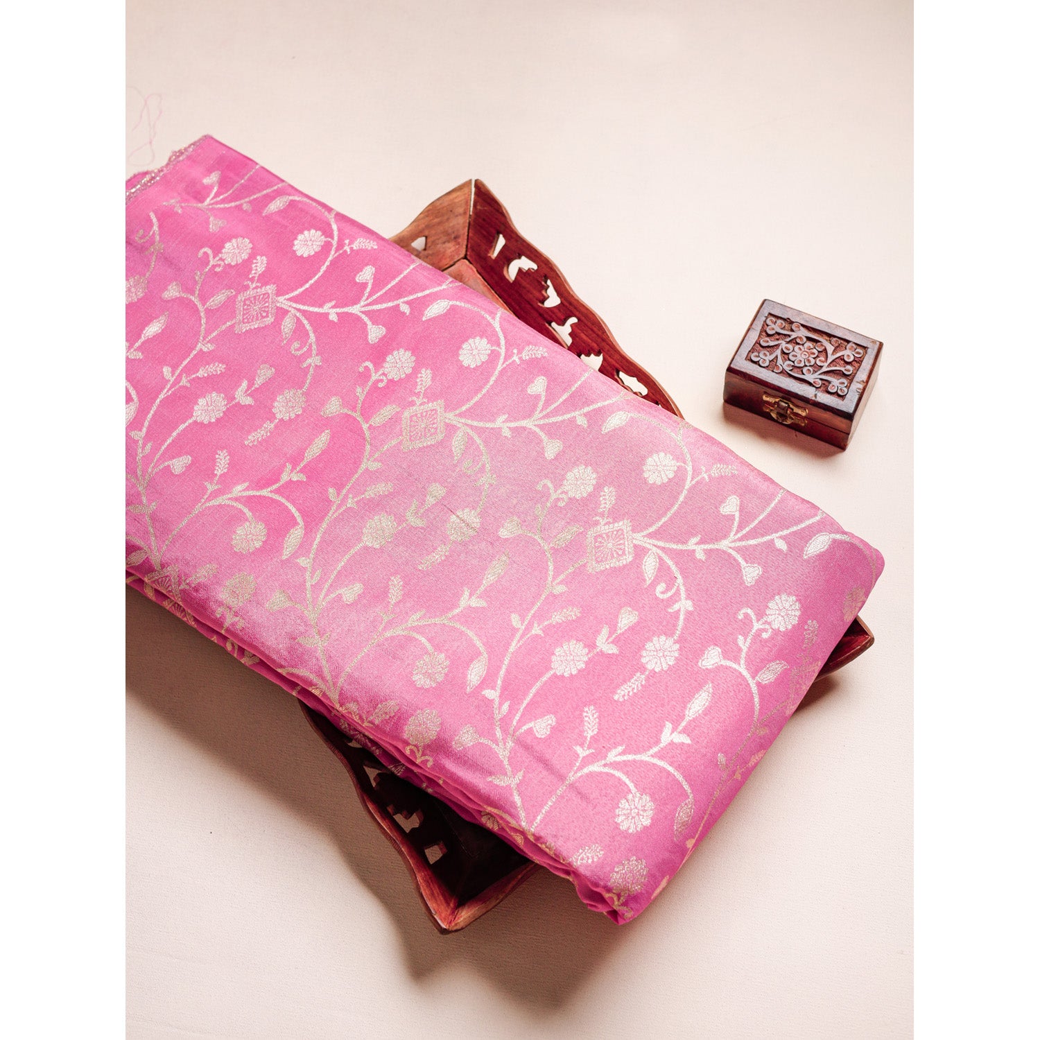 BANARASI SEMI BROCADE FABRIC