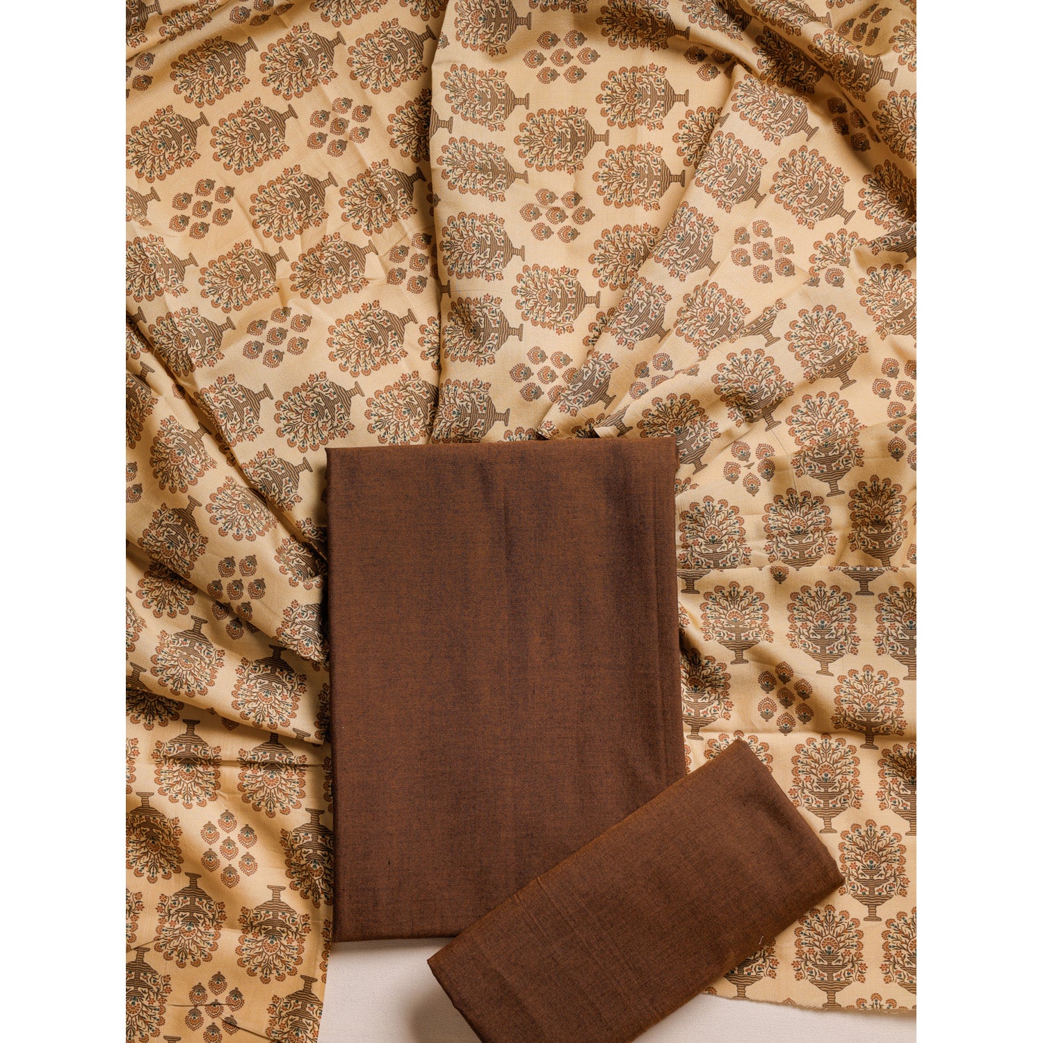 COTTON 3 PIECE SUIT SET