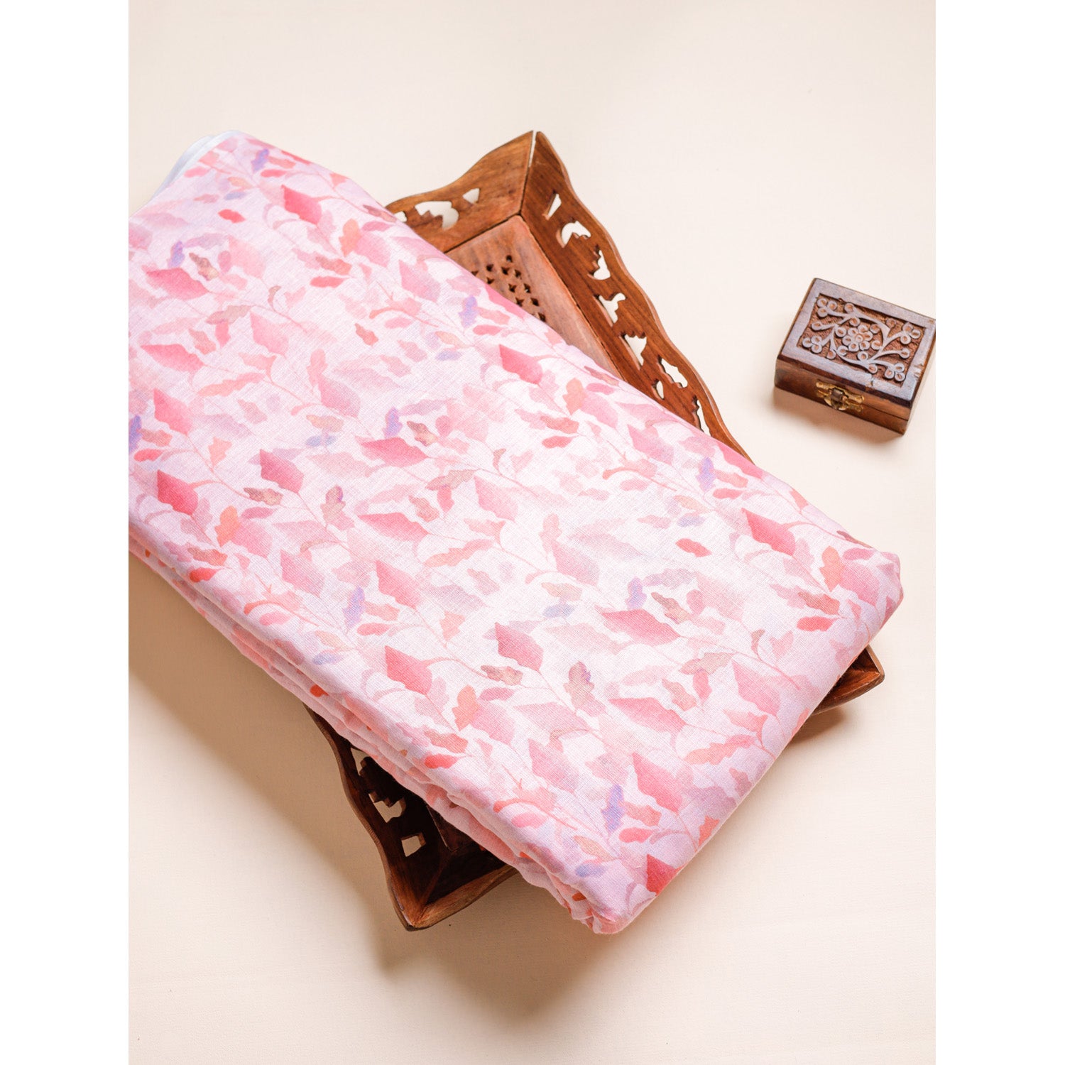 COTTON LINEN PRINTED FABRIC