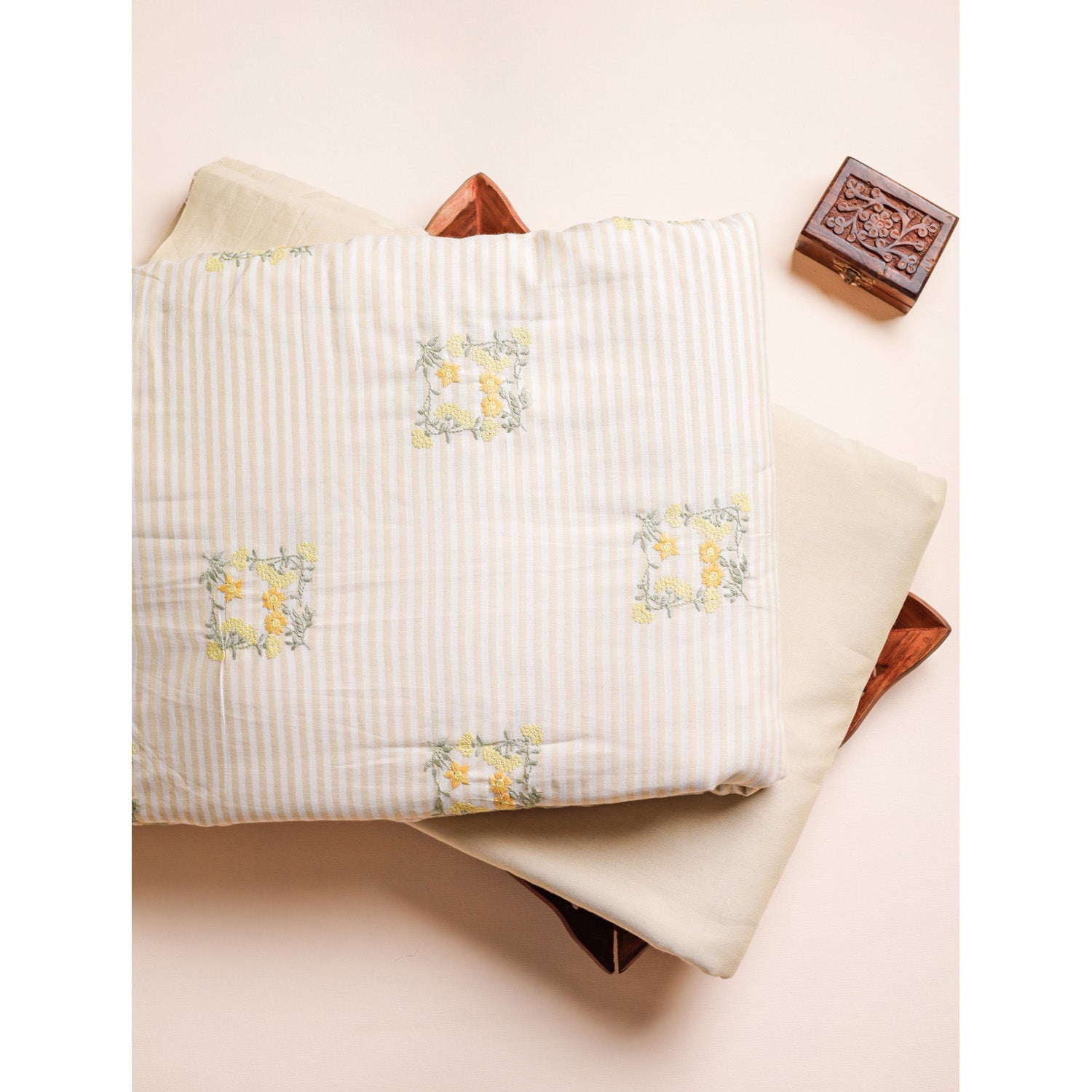 PURE MERCERIZED COTTON EMBROIDERED & PLAIN FABRICS