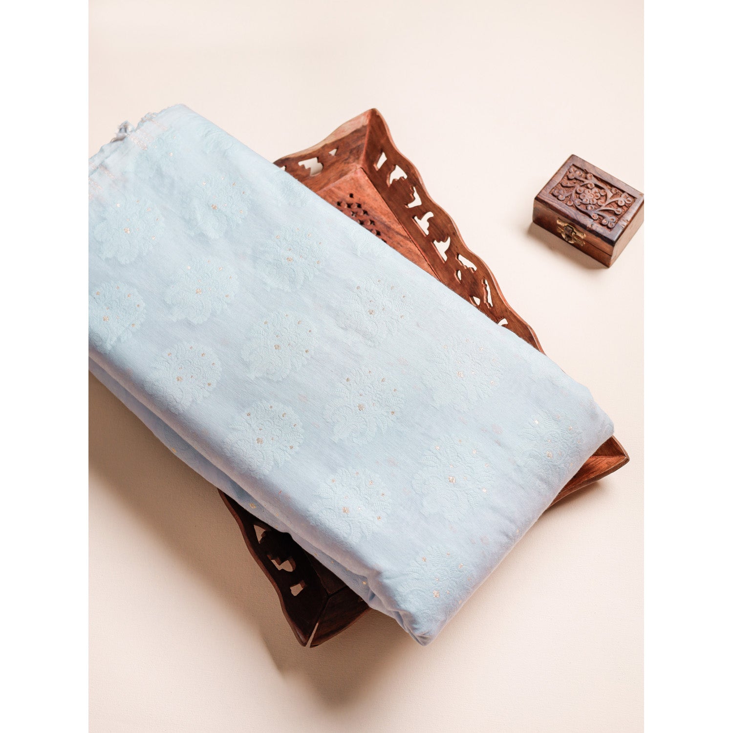 COTTON JACQUARD WOVEN FABRIC