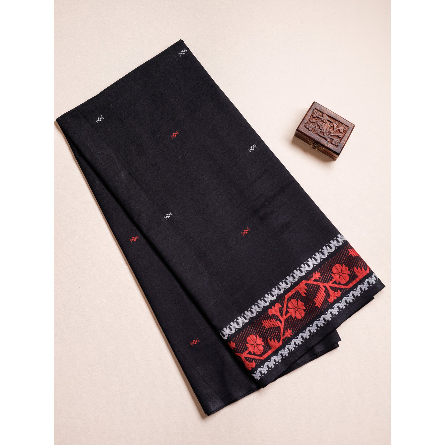 PURE COTTON HANDLOOM JAMDHANI FABRIC