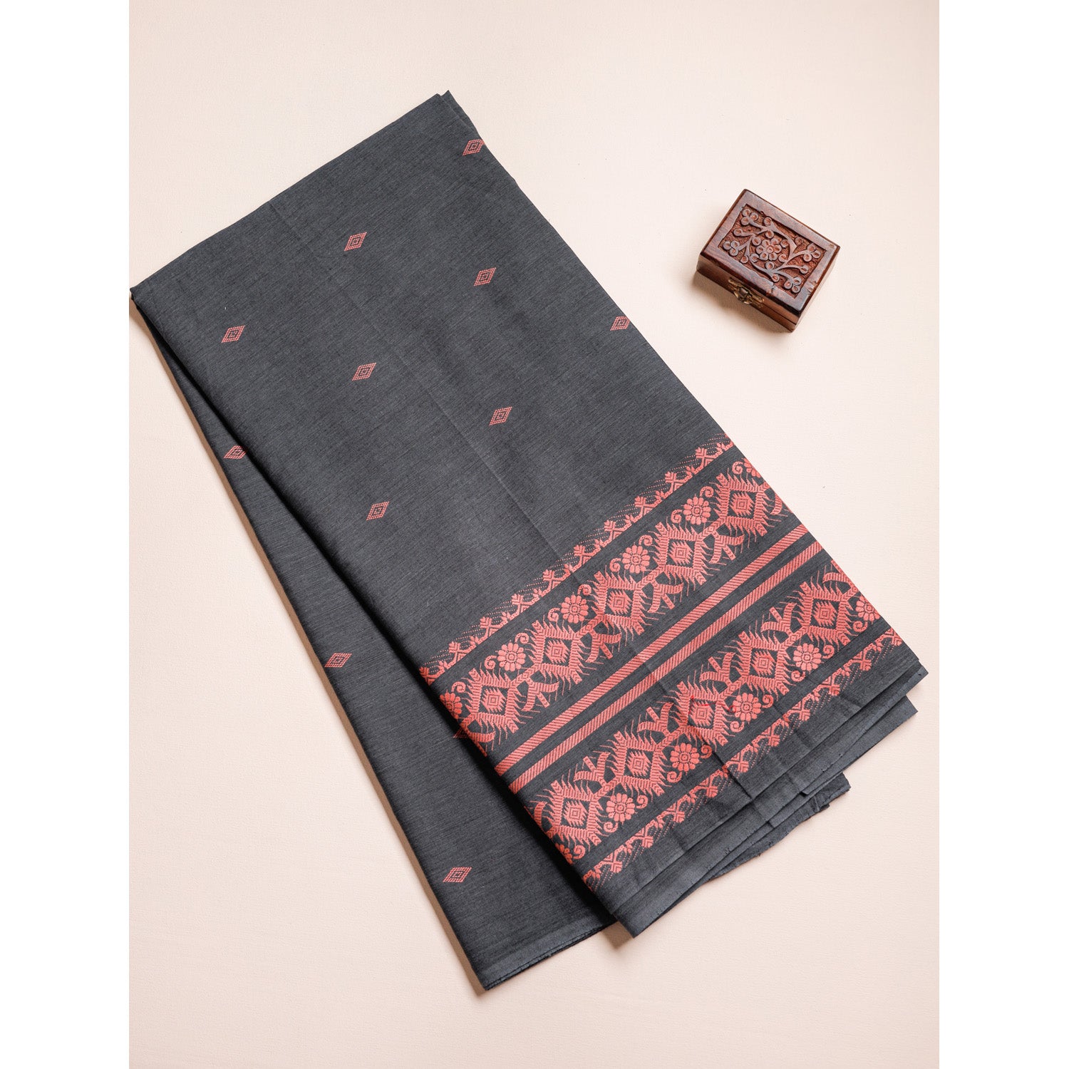 PURE COTTON HANDLOOM JAMDHANI FABRIC