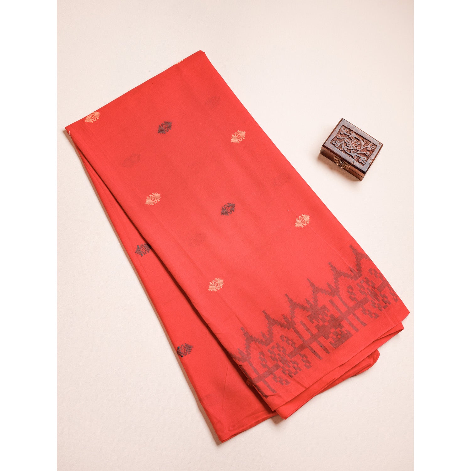 PURE COTTON HANDLOOM JAMDHANI FABRIC