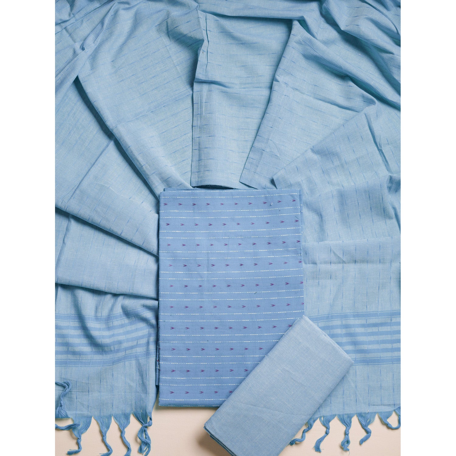 COTTON HANDLOOM SUIT SET