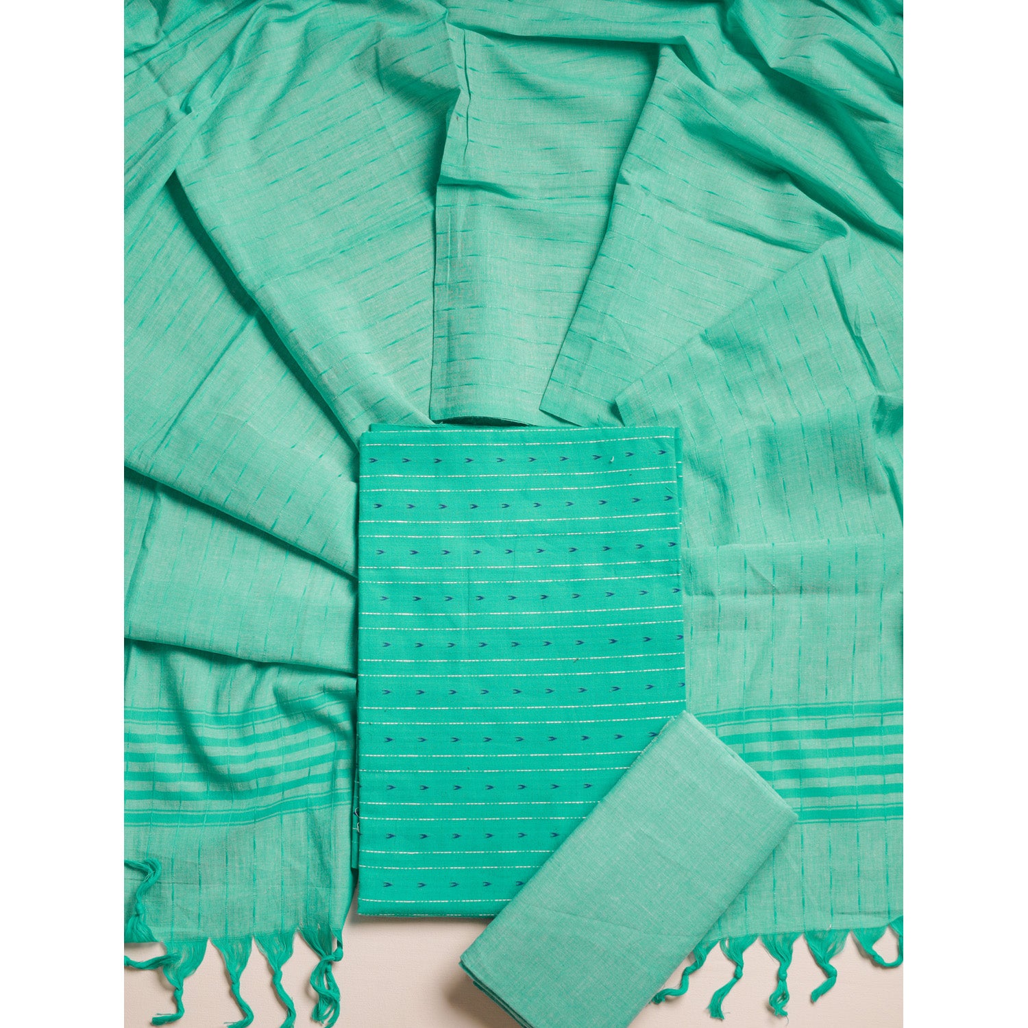 COTTON HANDLOOM SUIT SET