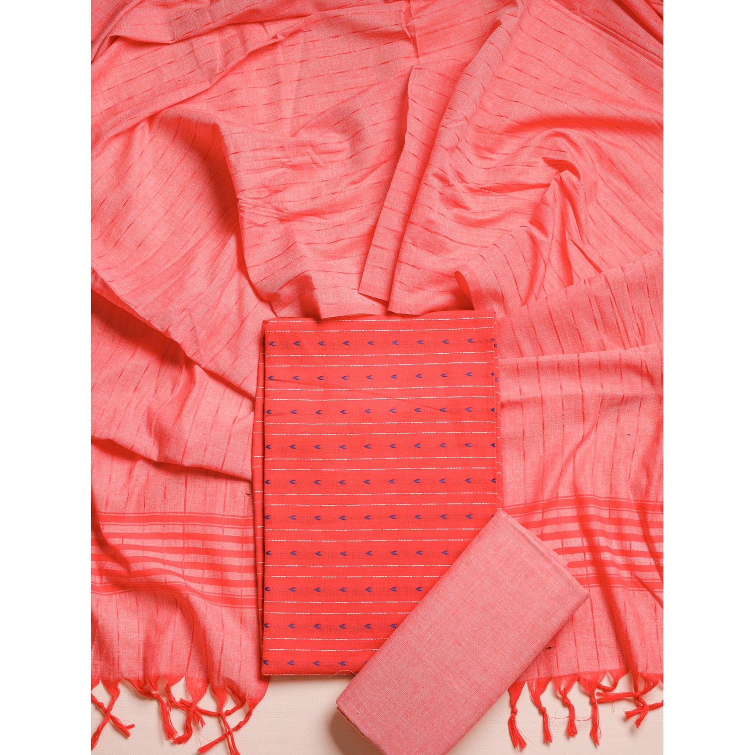 COTTON HANDLOOM SUIT SET