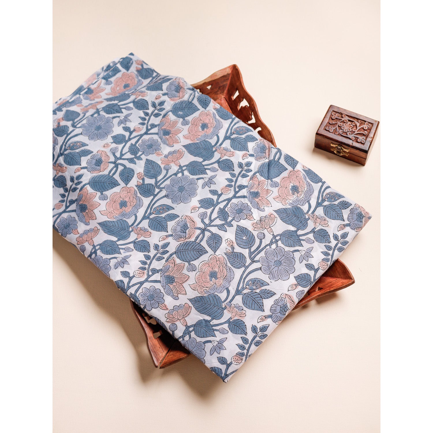 COTTON HANDBLOCK PRINTED FABRIC