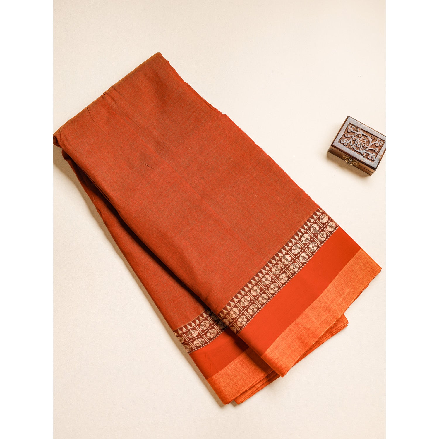 Handloom Cotton Narayanpet Border Fabric