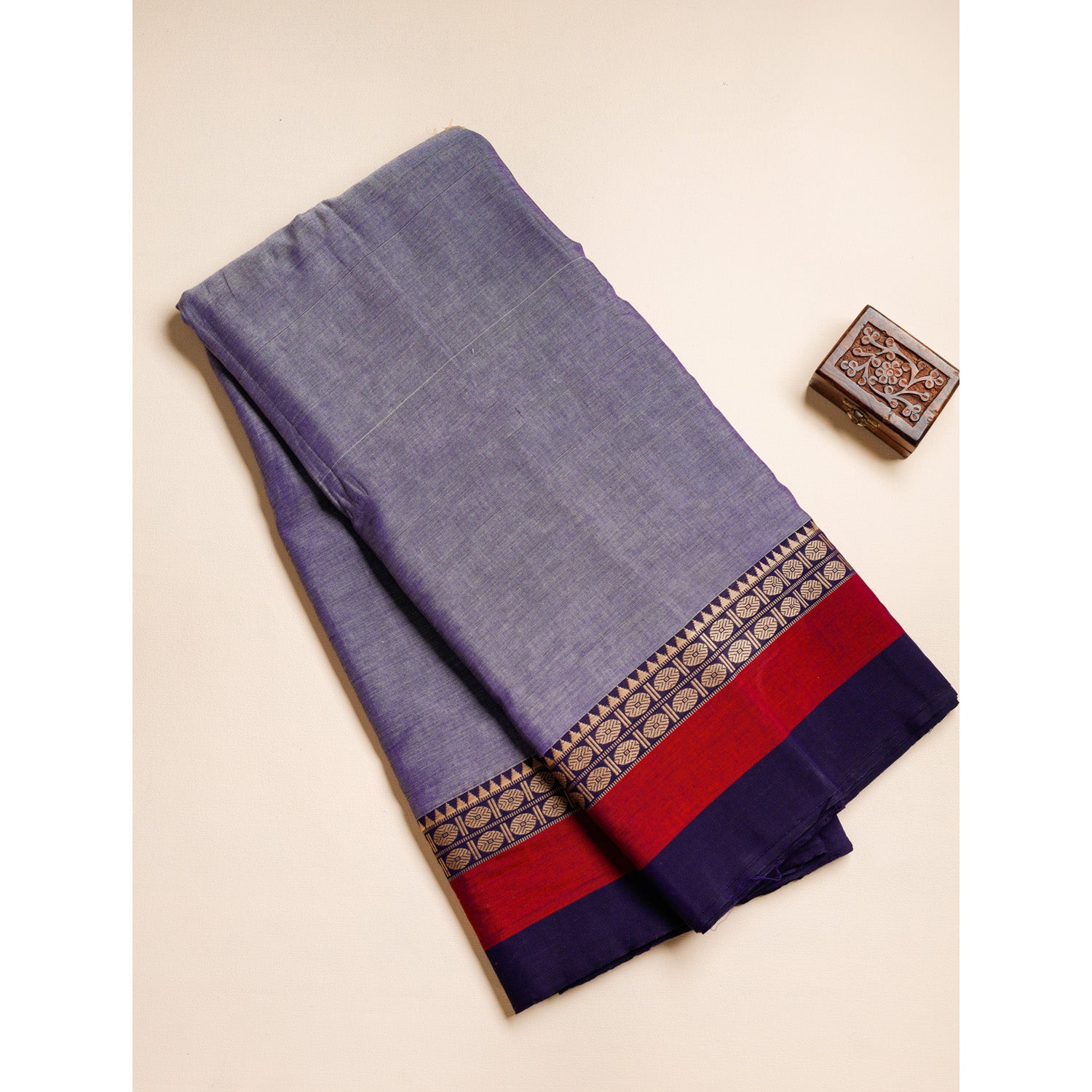 Handloom Cotton Narayanpet Border Fabric