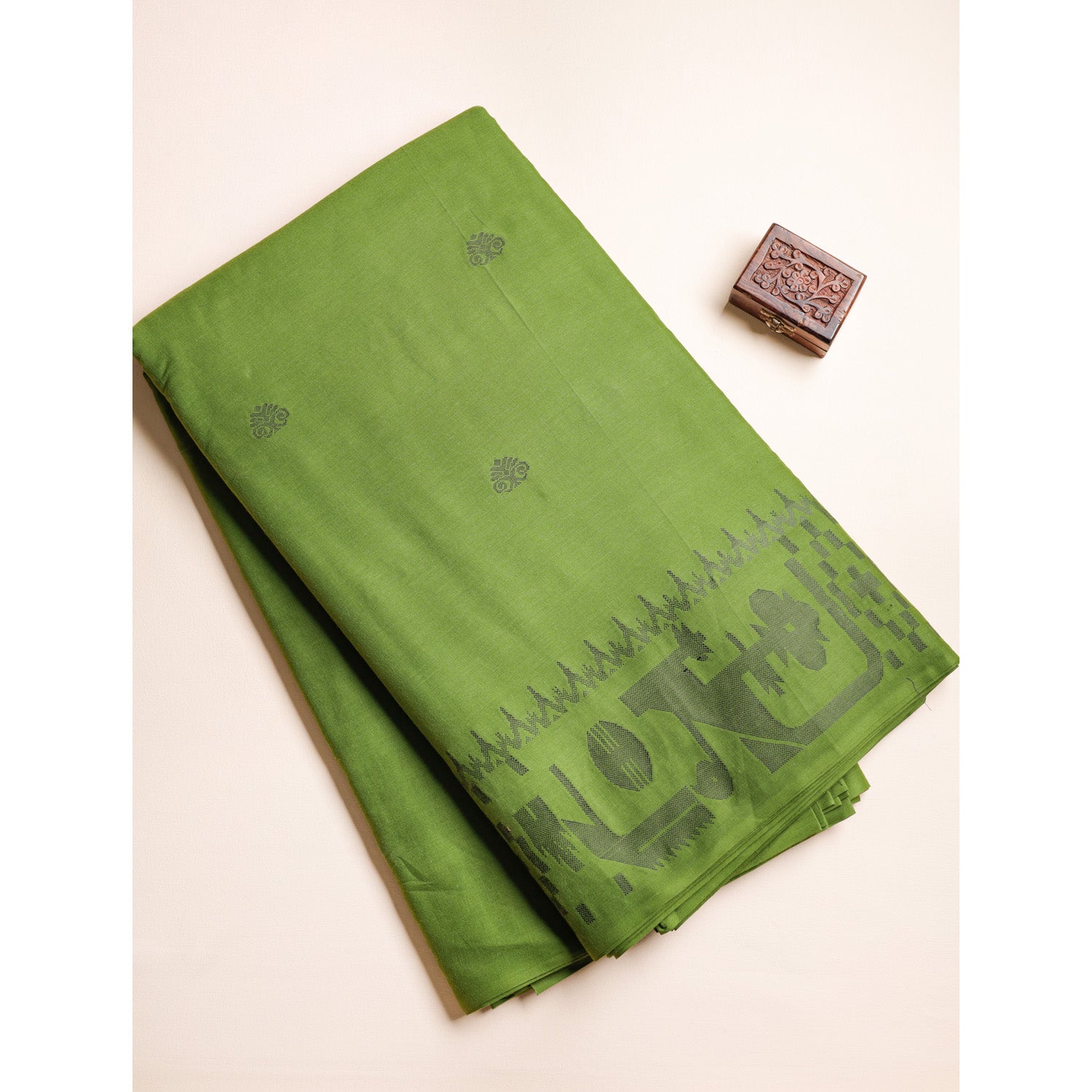 COTTON WOVEN JAMDHANI FABRIC