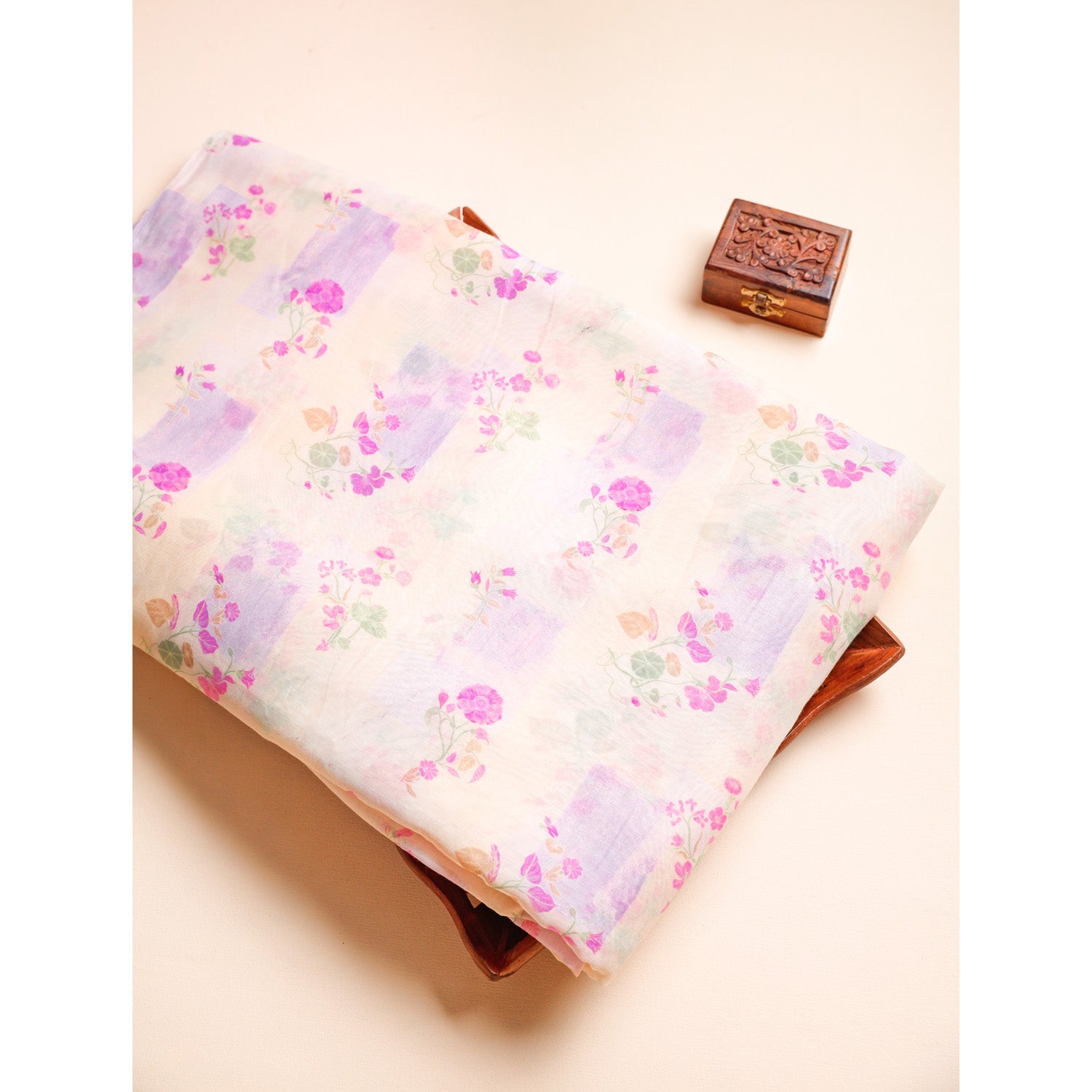 CHANDERI PRINTED FABRIC