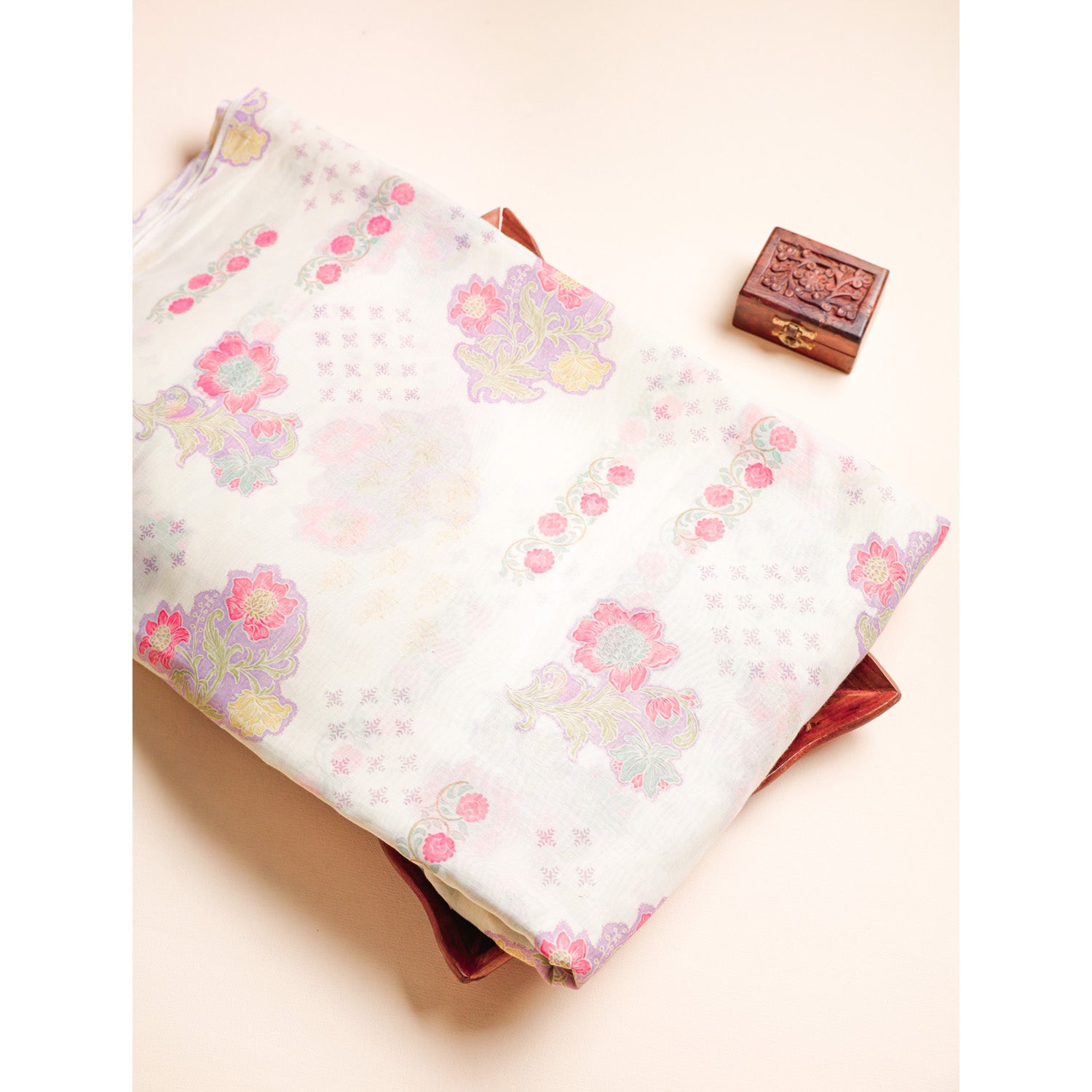 CHANDERI PRINTED FABRIC