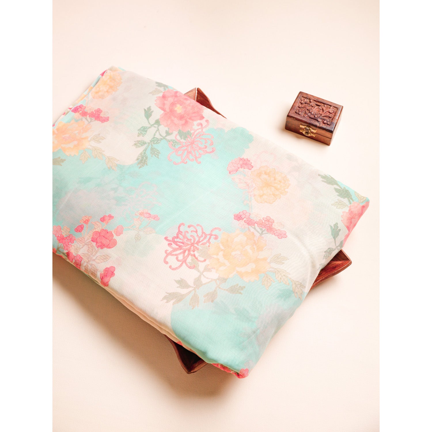 CHANDERI PRINTED FABRIC