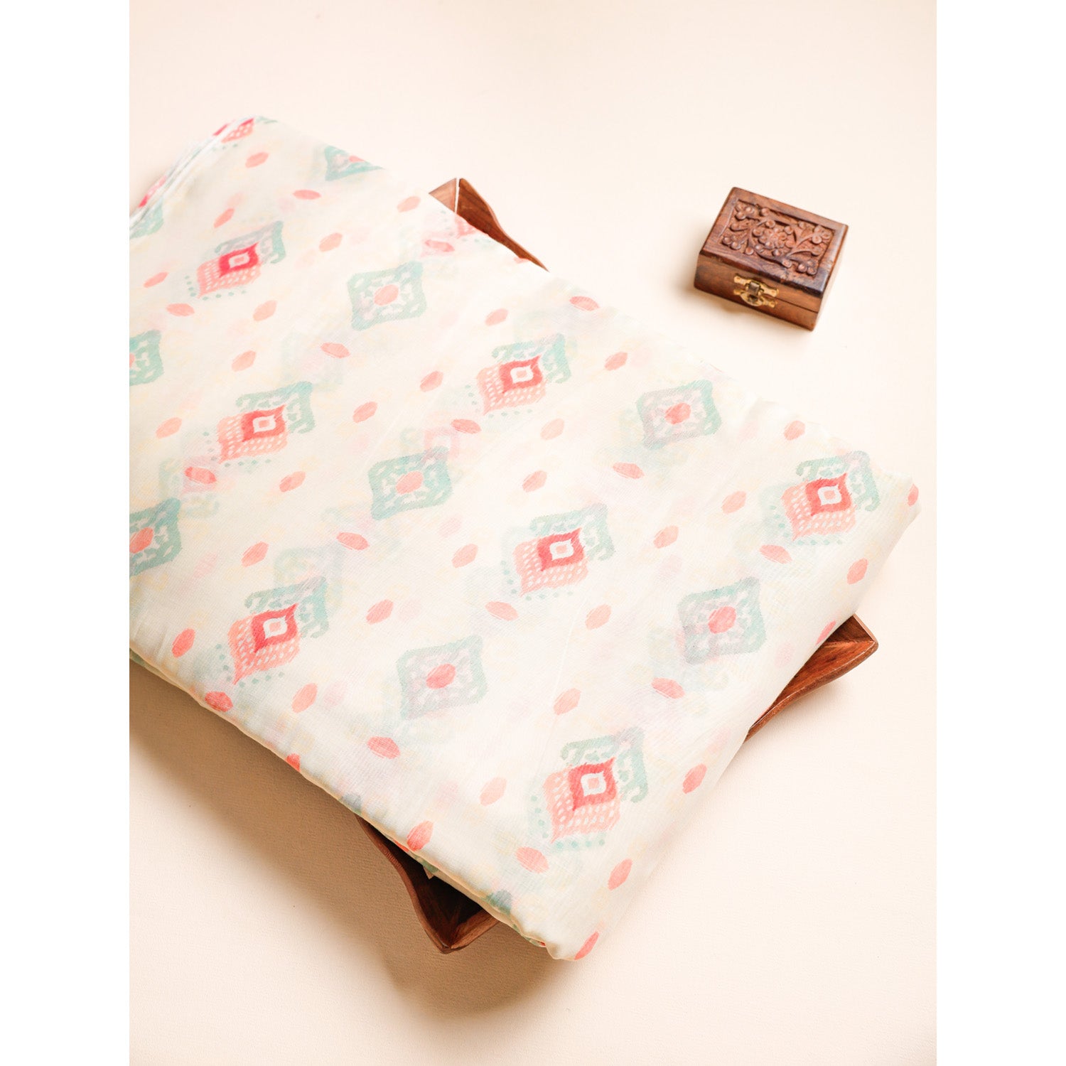 CHANDERI PRINTED FABRIC