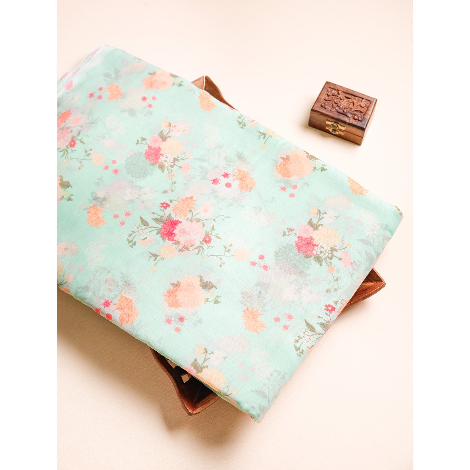 CHANDERI PRINTED FABRIC