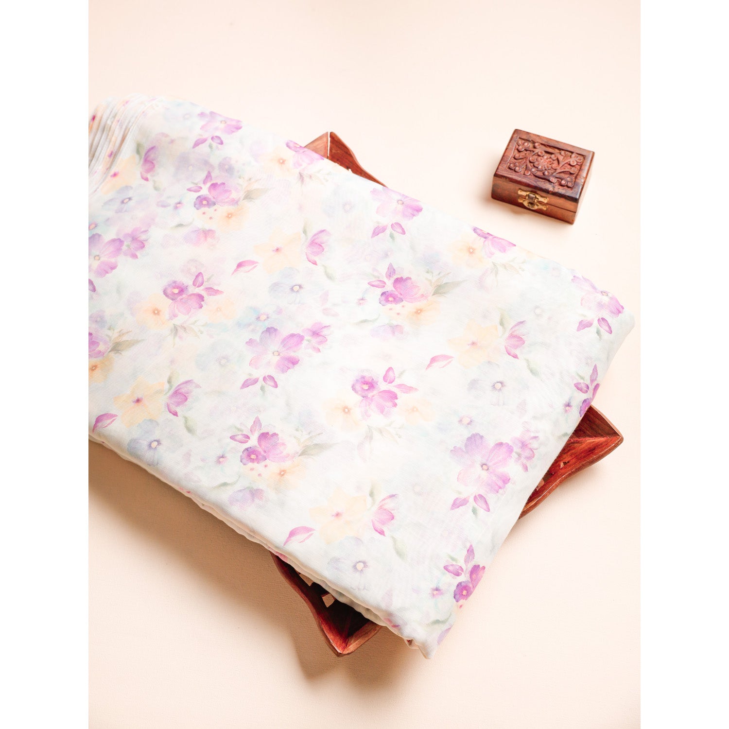 CHANDERI PRINTED FABRIC