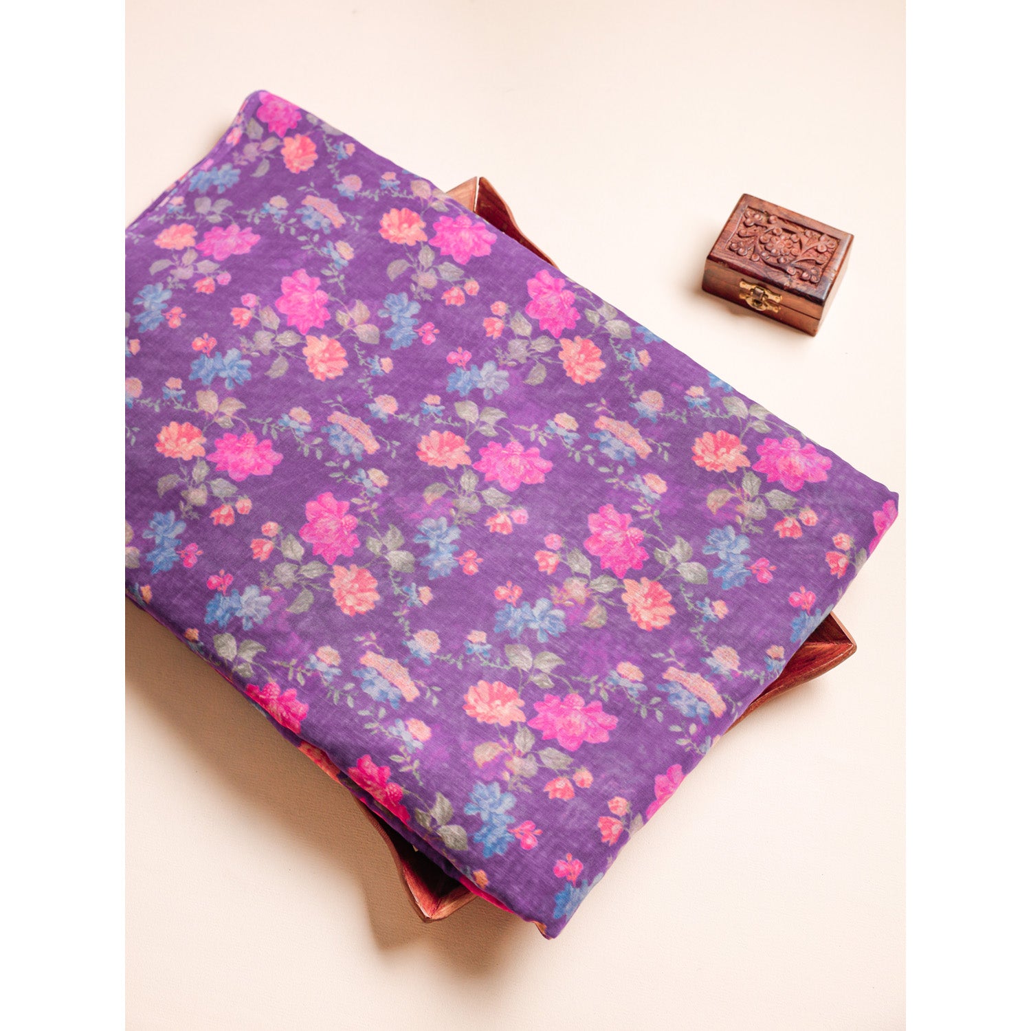 CHANDERI PRINTED FABRIC