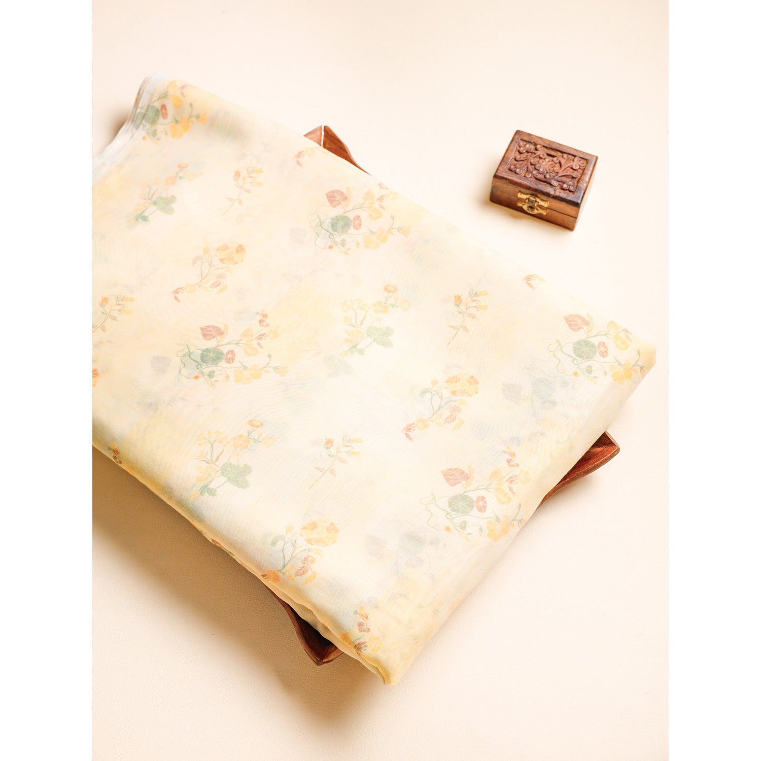 CHANDERI PRINTED FABRIC