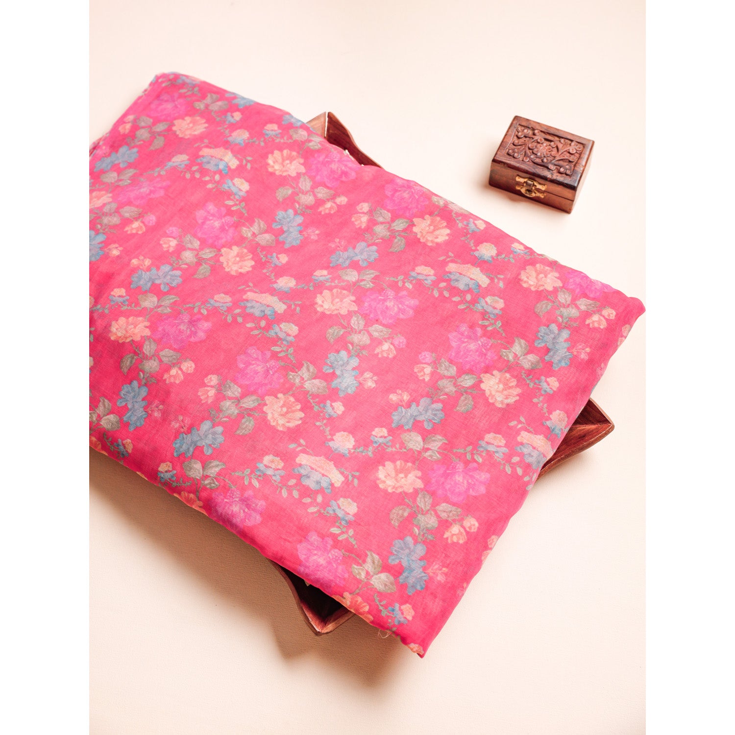 CHANDERI PRINTED FABRIC