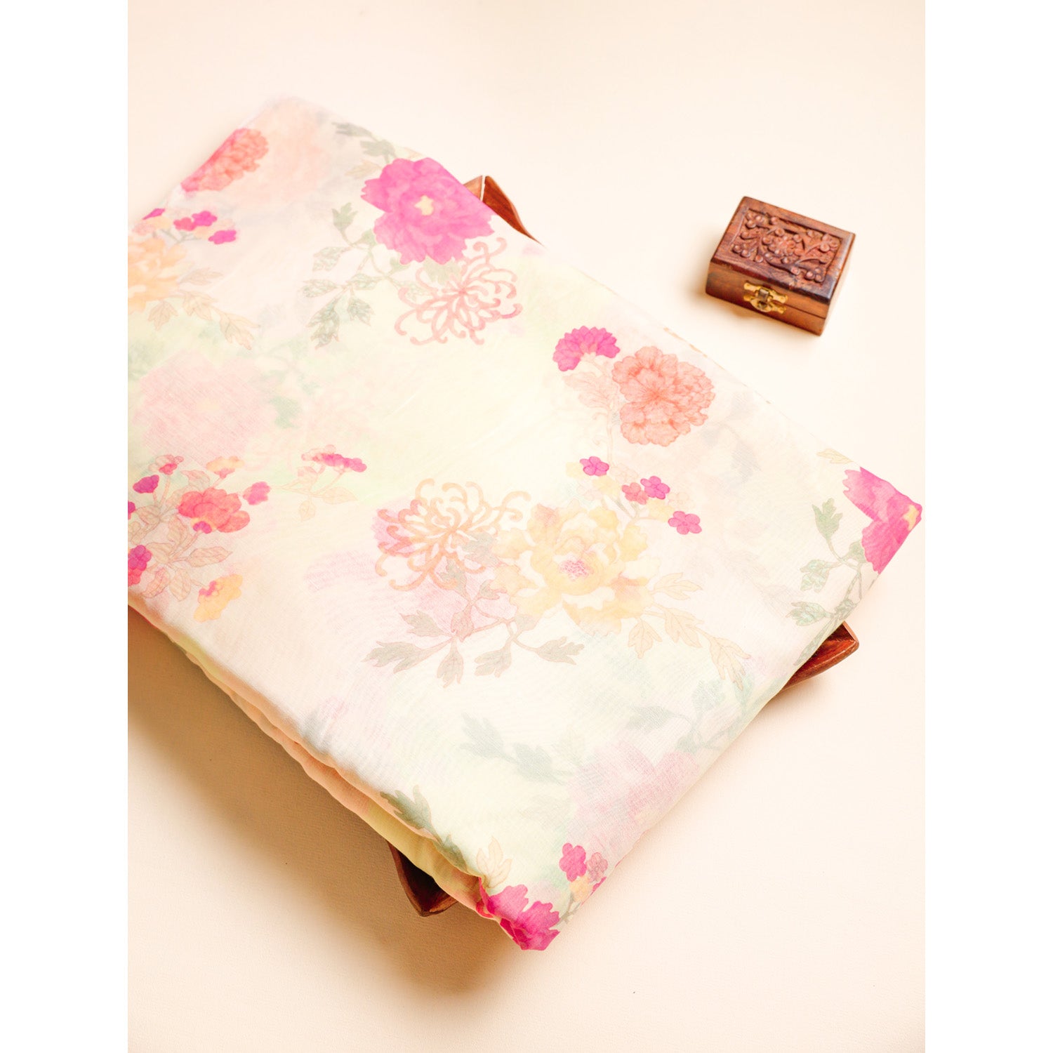 CHANDERI PRINTED FABRIC