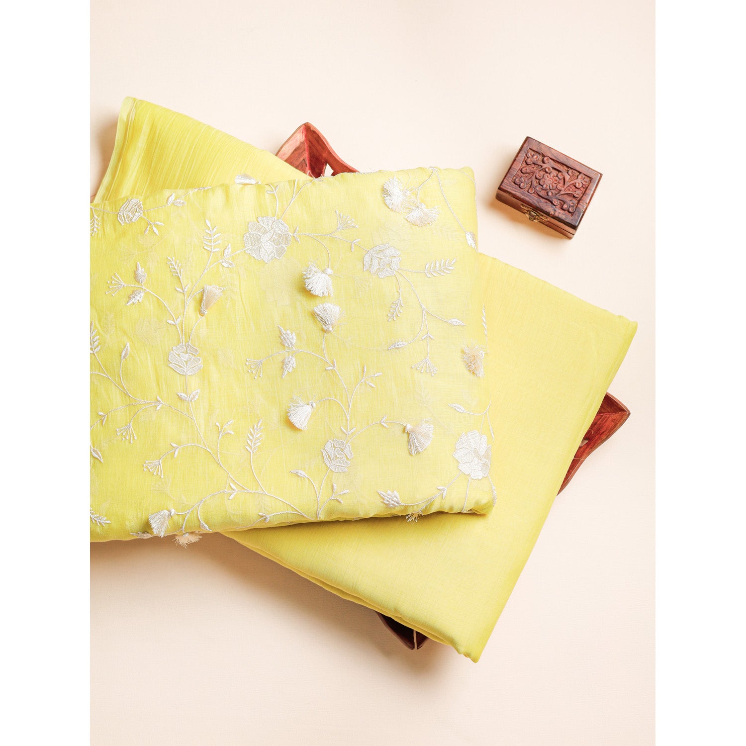 PREMIUM MUL CHANDERI EMBROIDERED & PLAIN FABRICS