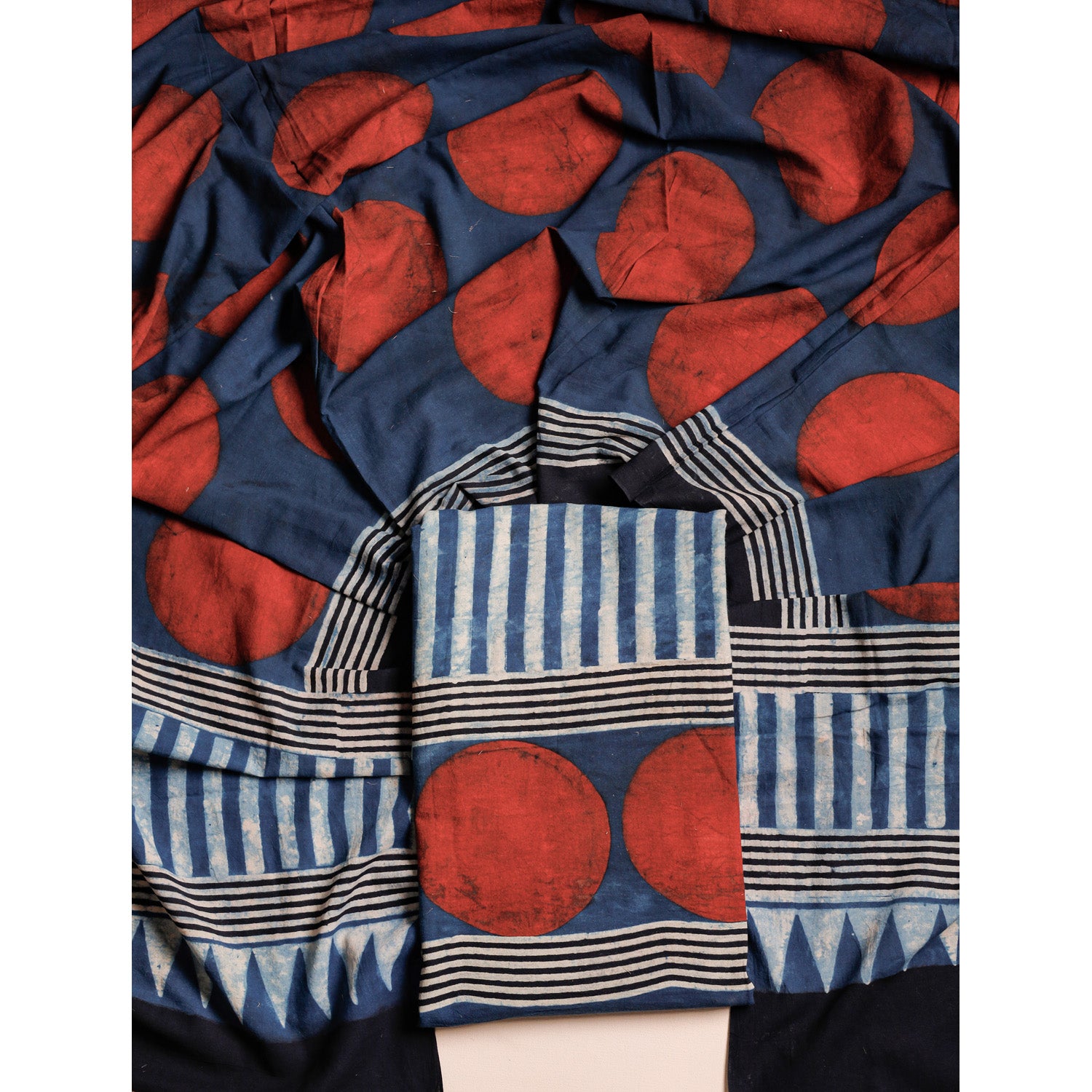 PURE COTTON AJRAKH 2 PIECE SET