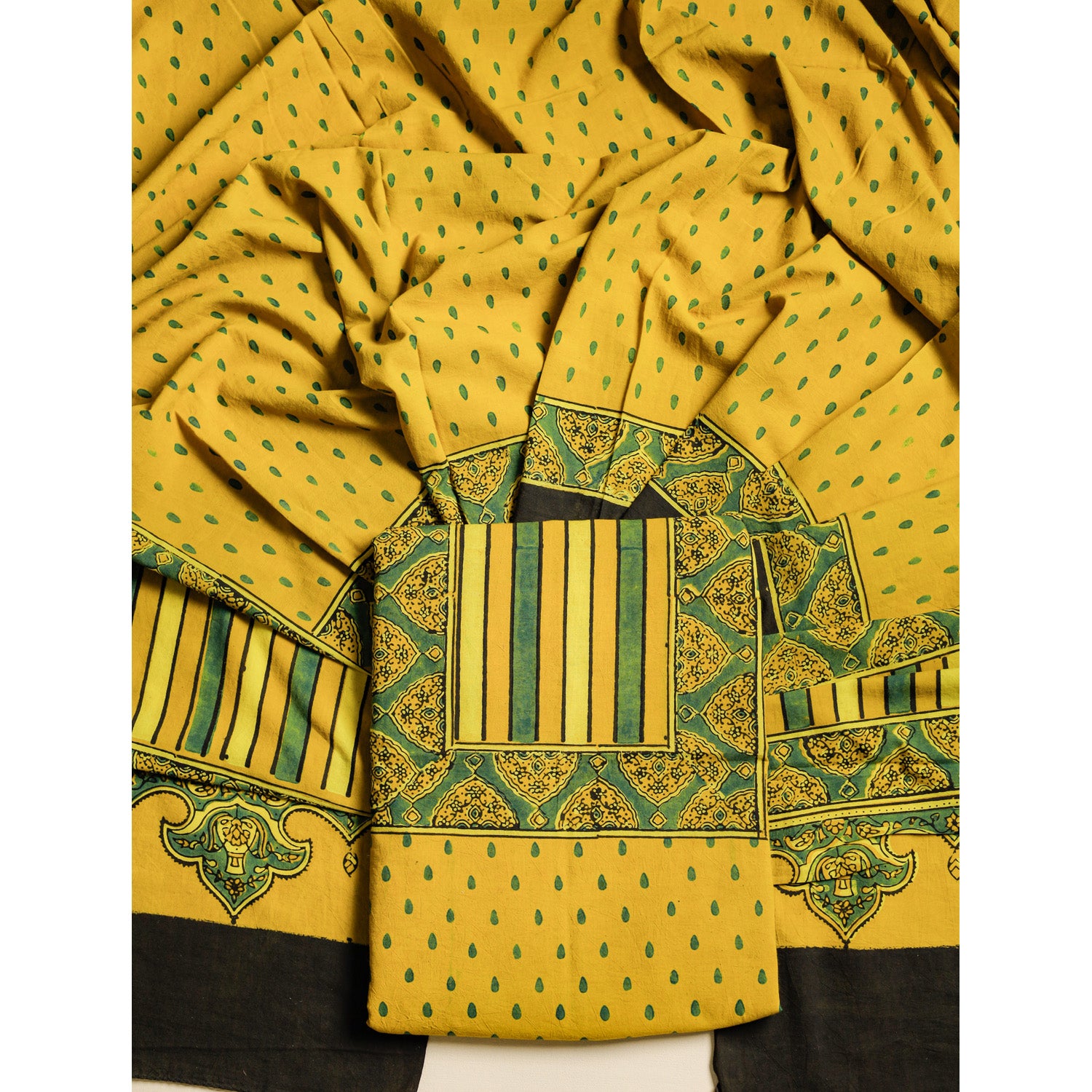 PURE COTTON AJRAKH 2 PIECE SET