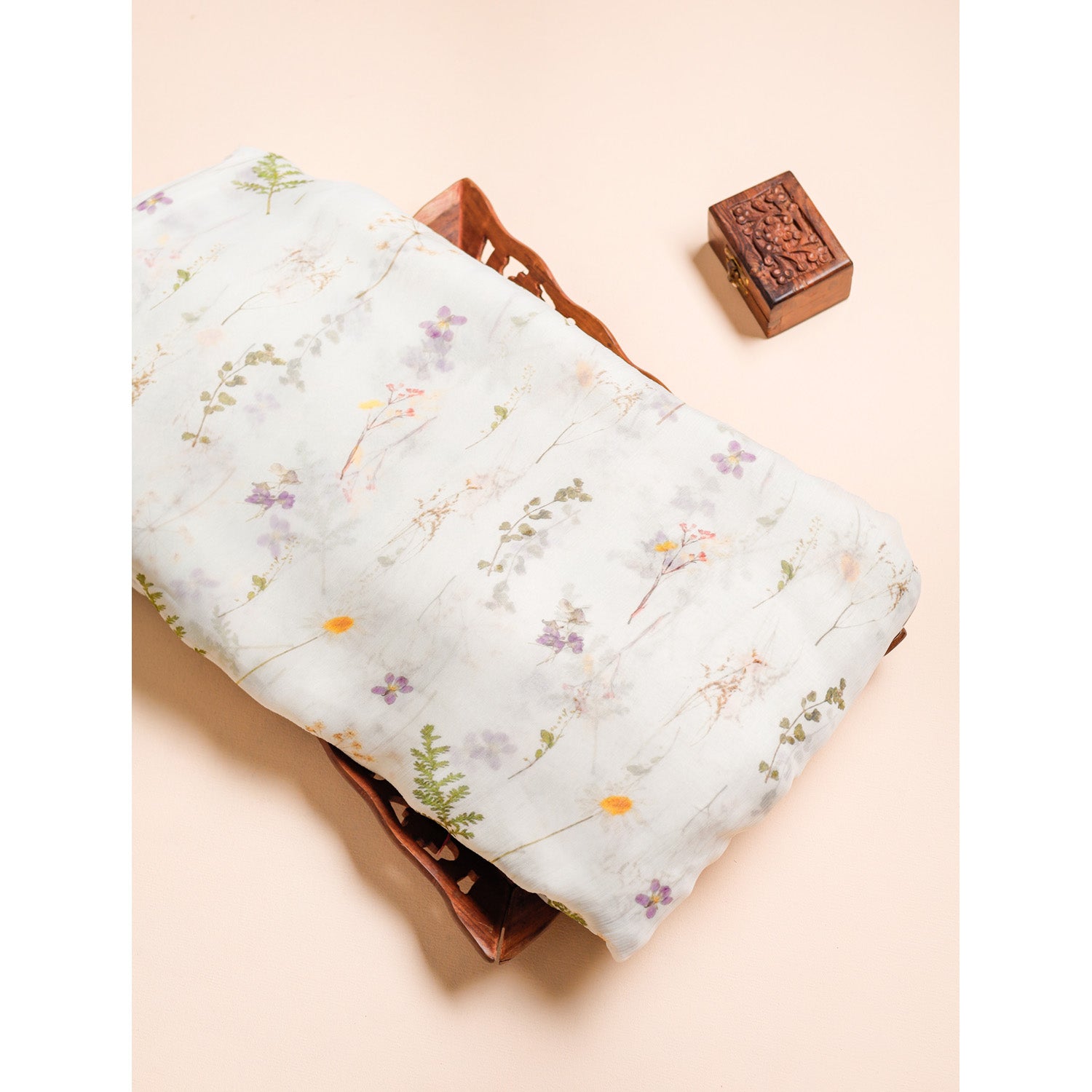 PURE CHIFFON PRINTED FABRIC