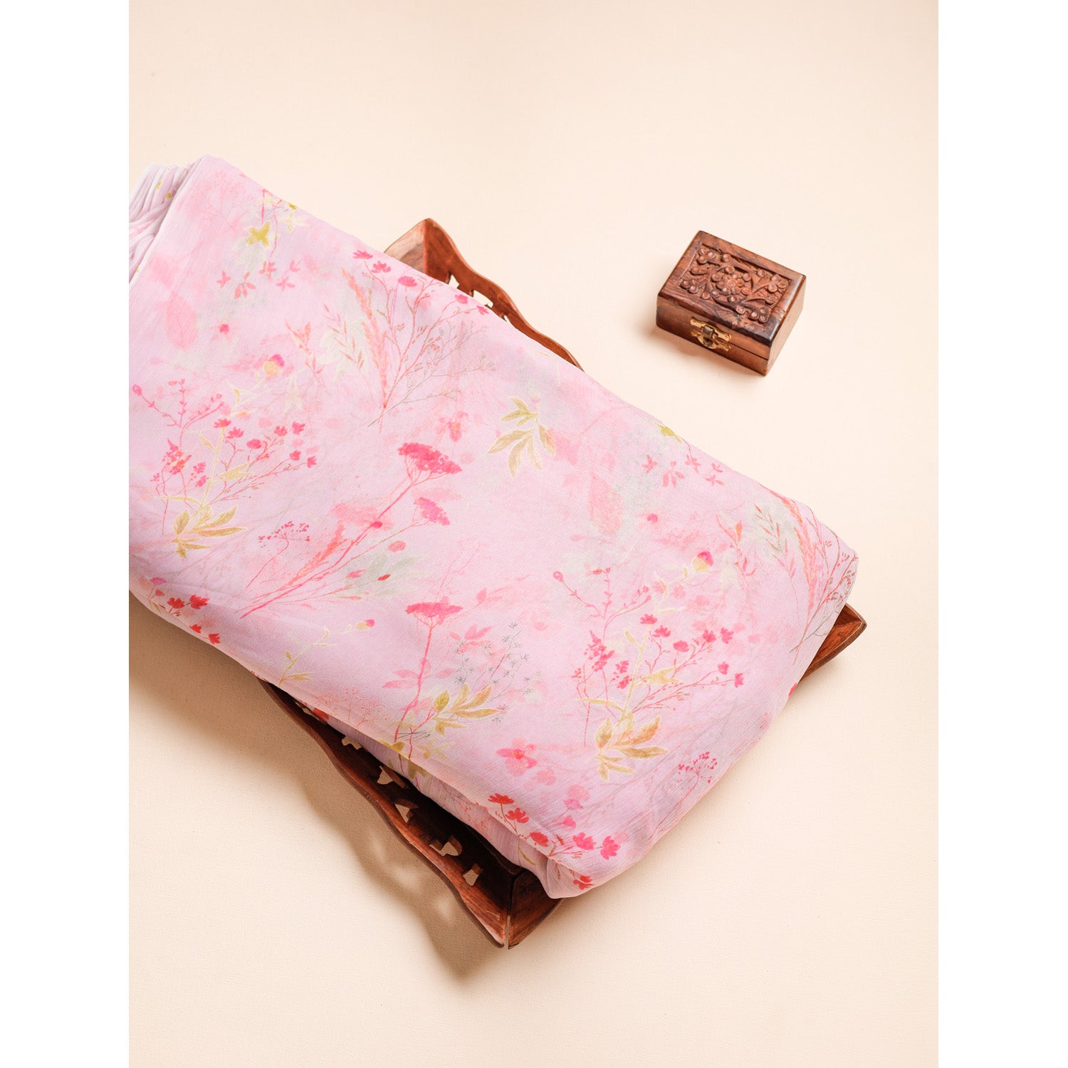 PURE CHIFFON PRINTED FABRIC