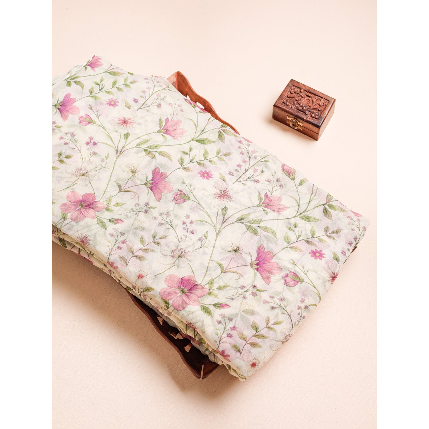 PURE CHIFFON PRINTED FABRIC