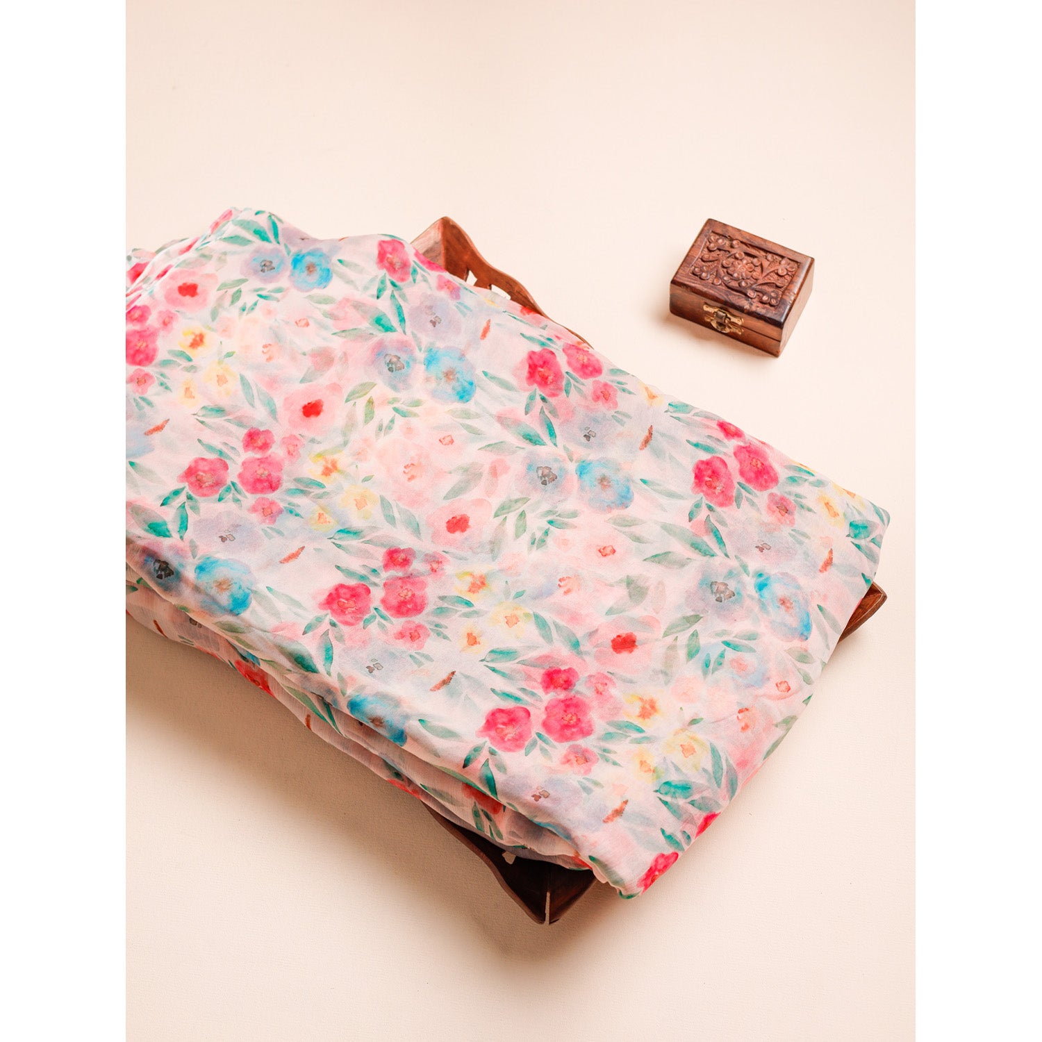 PURE CHIFFON PRINTED FABRIC